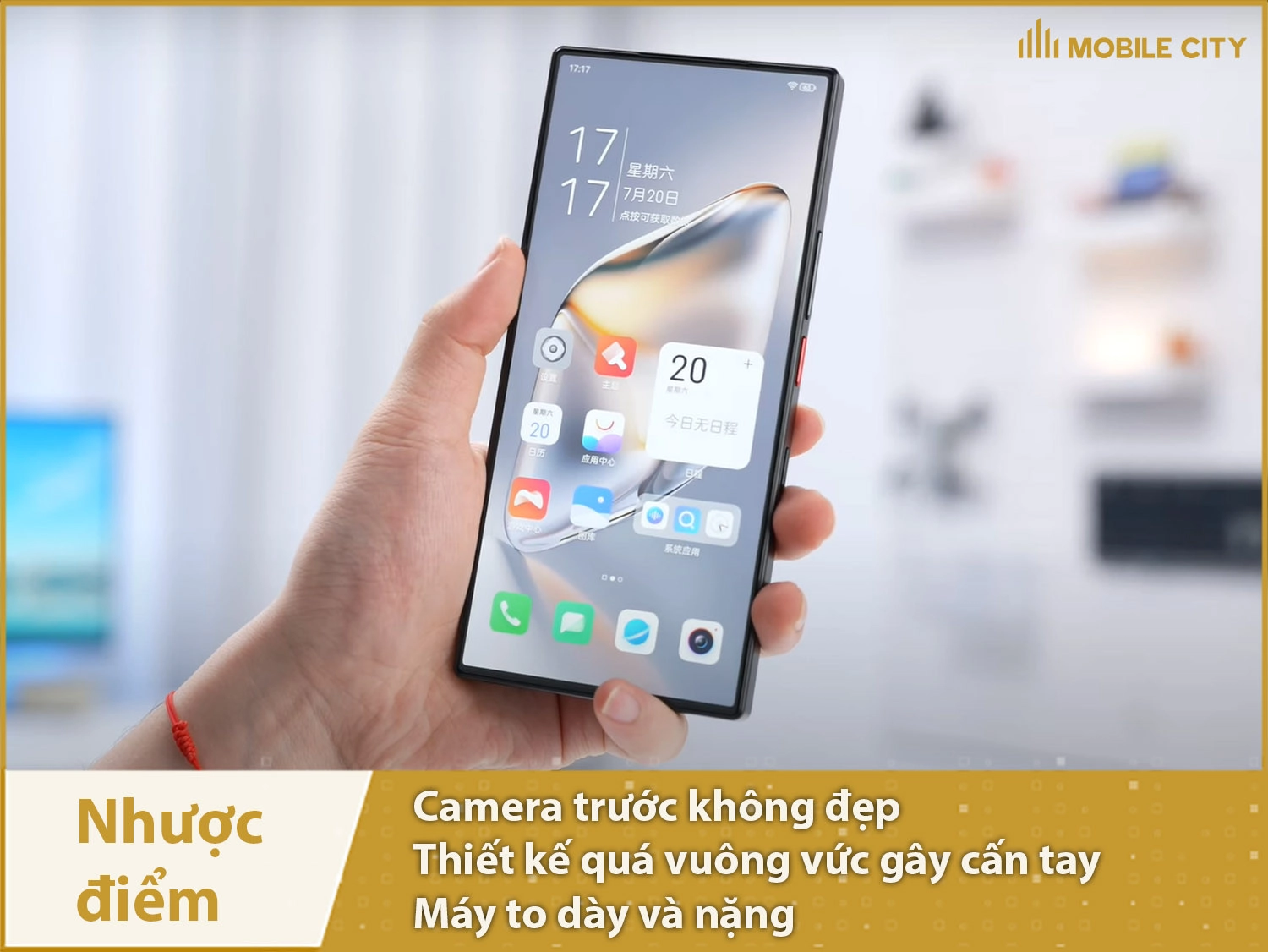 Nubia Z60 Ultra Leading vẫn còn nhược điểm