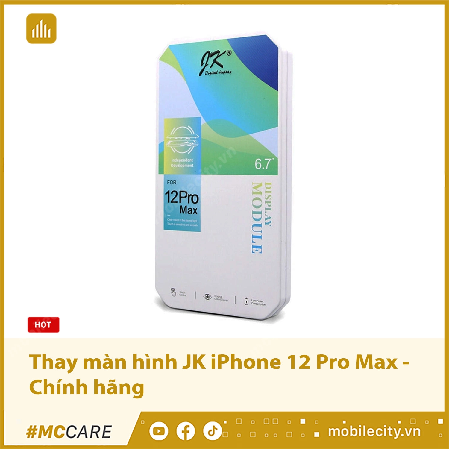 Thay màn hình JK iPhone 12 Pro Max - Chính hãng