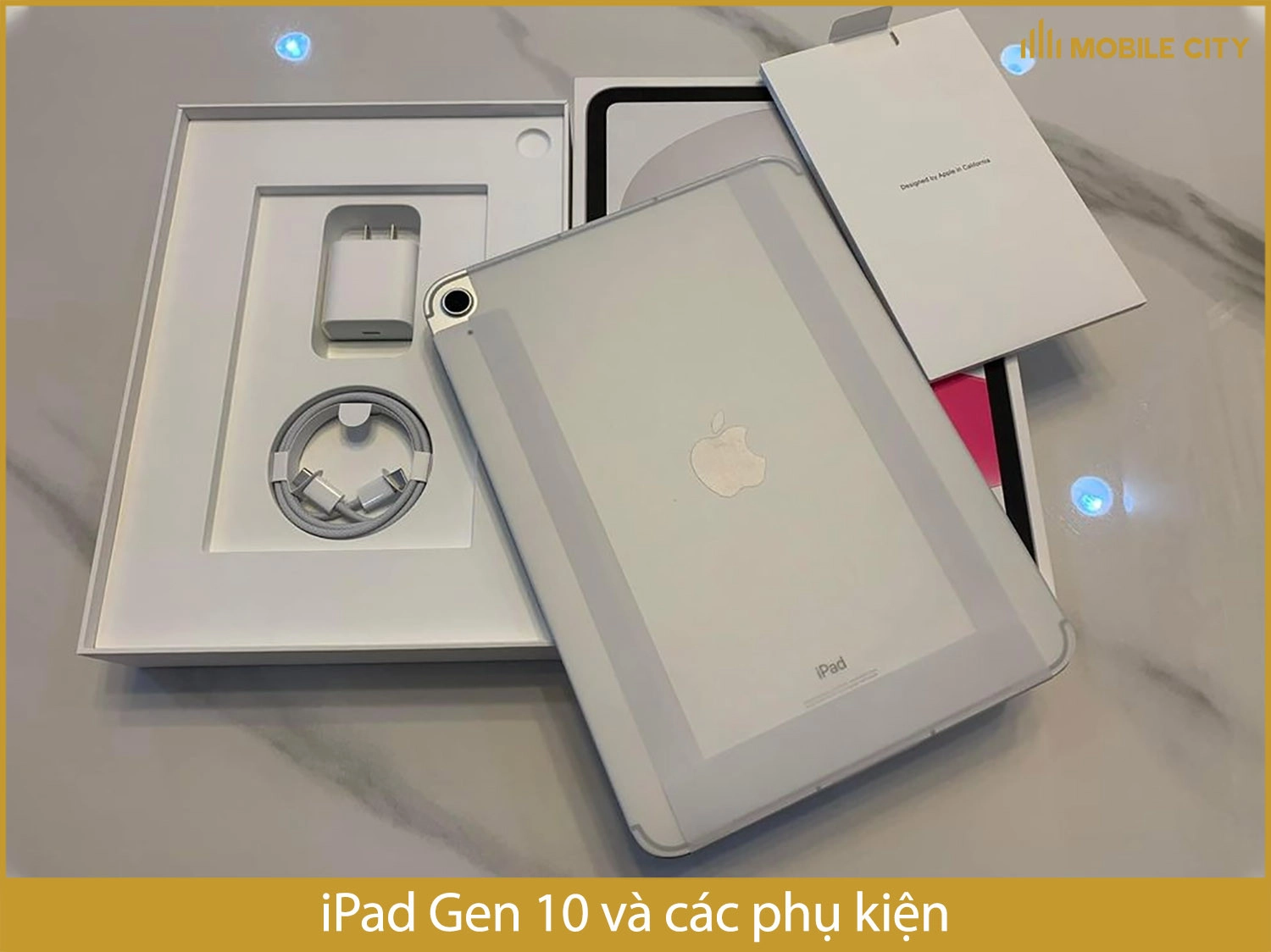 Tặng phụ kiện kèm theo máy iPad Gen 10 cũ