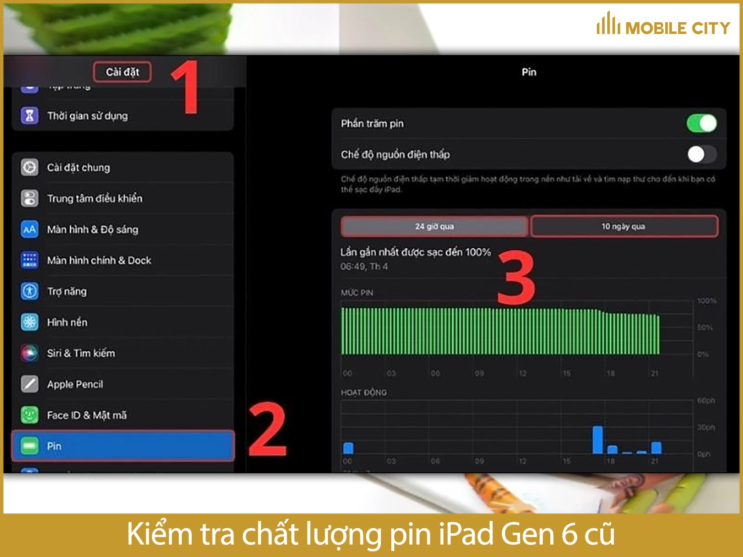 Kiểm tra chất lượng pin