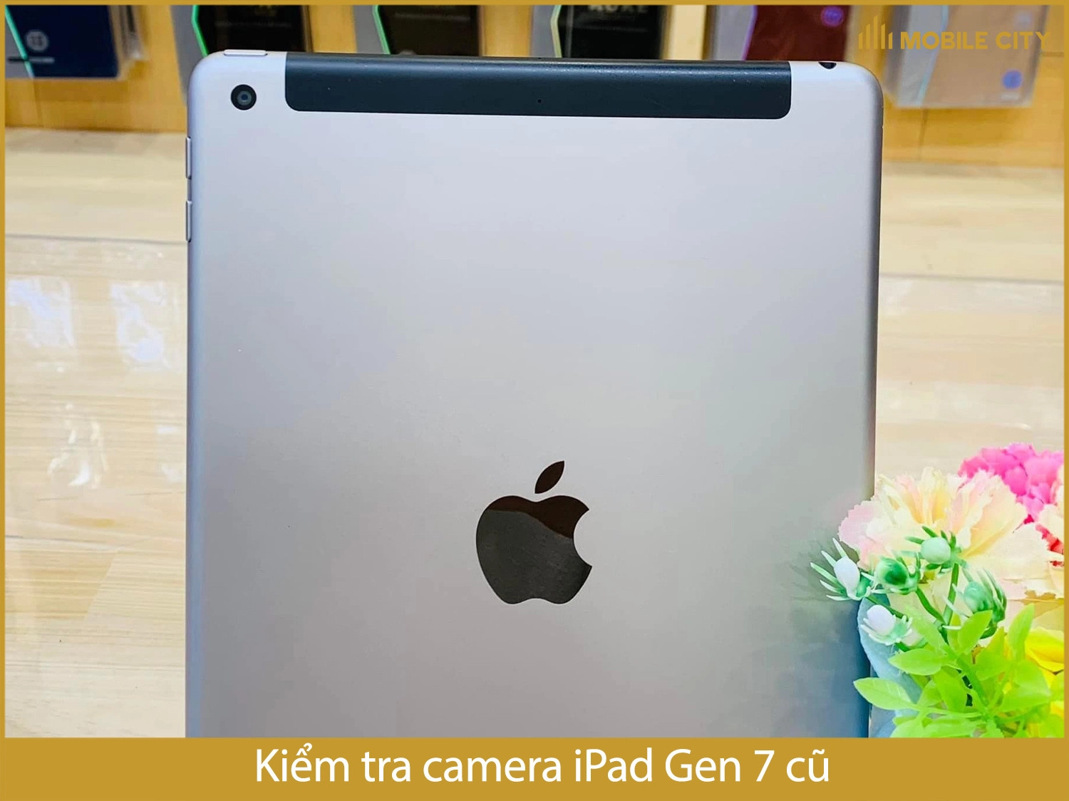 Kiểm tra camera iPad Gen 7 cũ