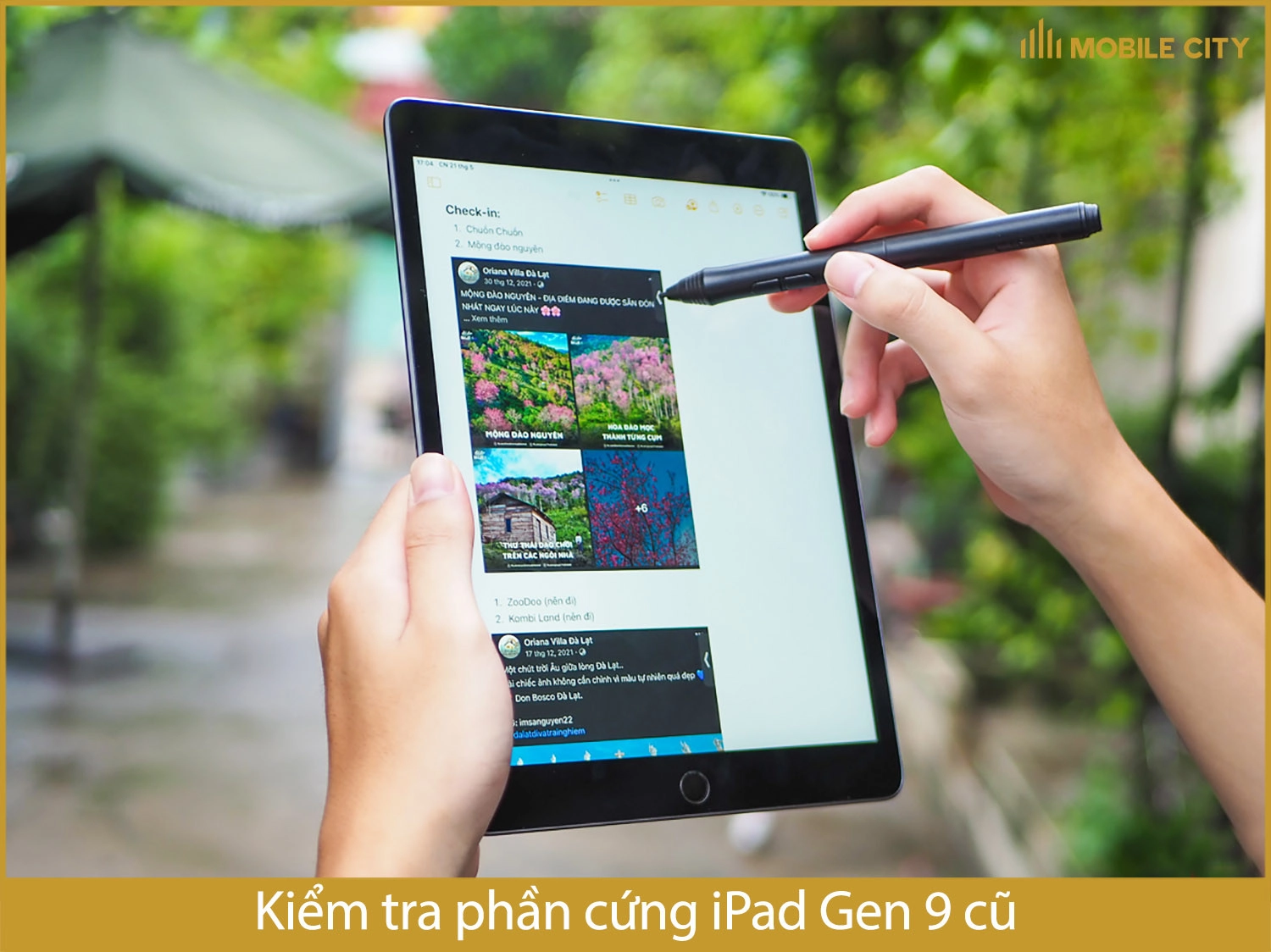 Kiểm tra phần cứng iPad Gen 9 cũ