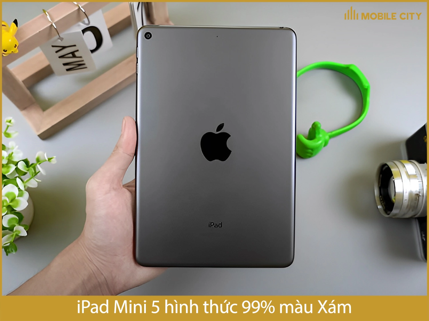 iPad Mini 5 hình thức 99% màu Xám