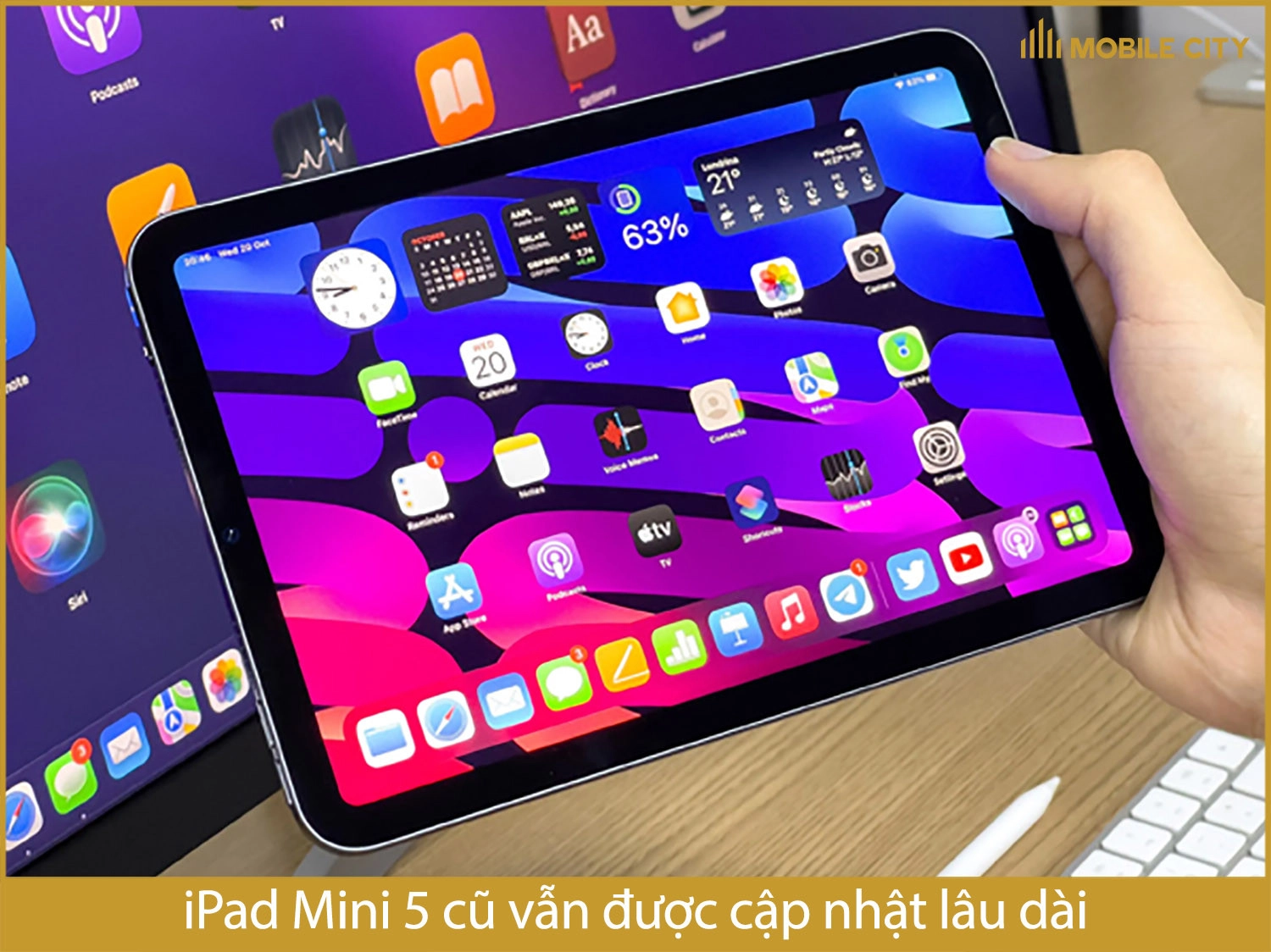 iPad Mini 5 cũ vẫn được Apple hỗ trợ cập nhật phần mềm lâu dài