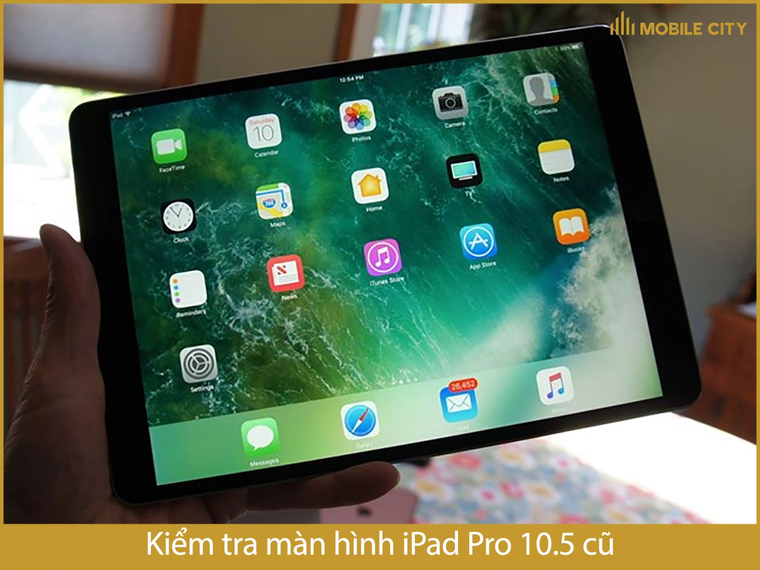 Kiểm tra màn hình iPad Pro 10.5 cũ