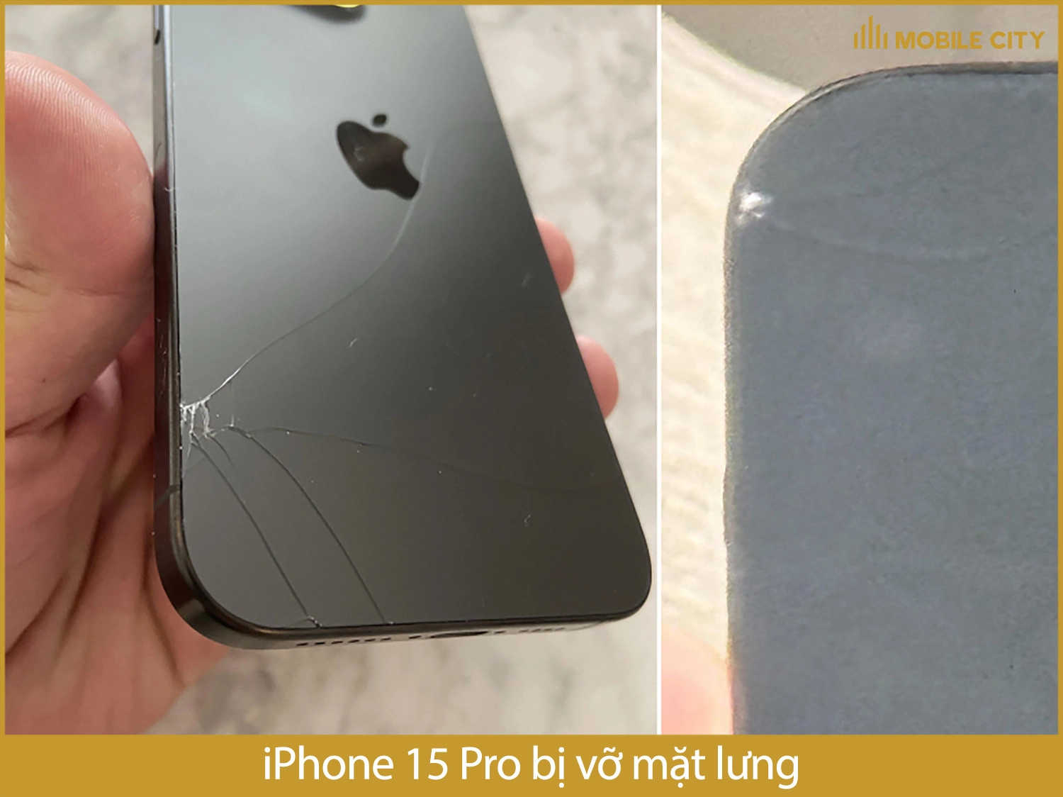 Kiểm tra tổng thể iPhone 15 Pro cũ