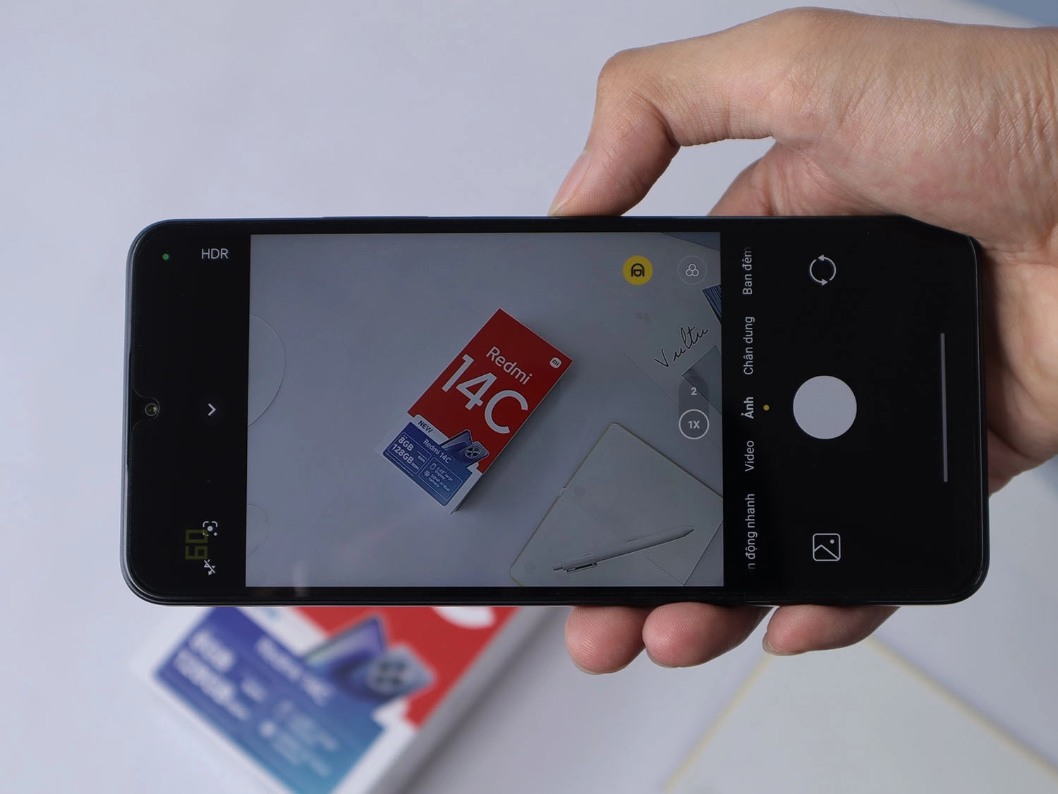 Mở hộp Xiaomi Redmi 14C: Camera chụp ảnh ở mức ổn