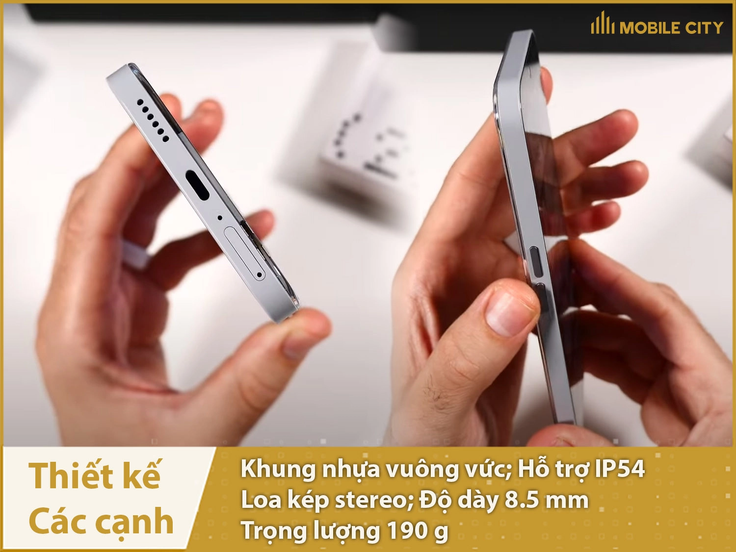 Khung nhựa vuông vức, có IP54