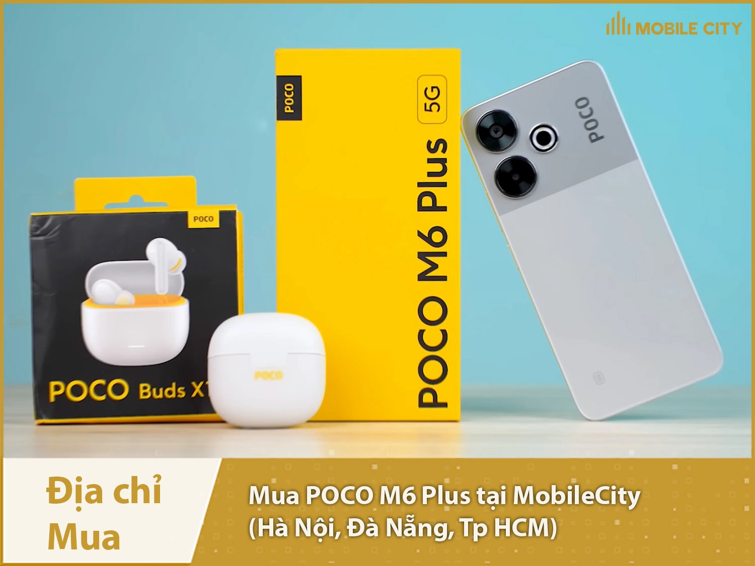 Địa chỉ mua Xiaomi POCO M6 Plus tại MobileCity