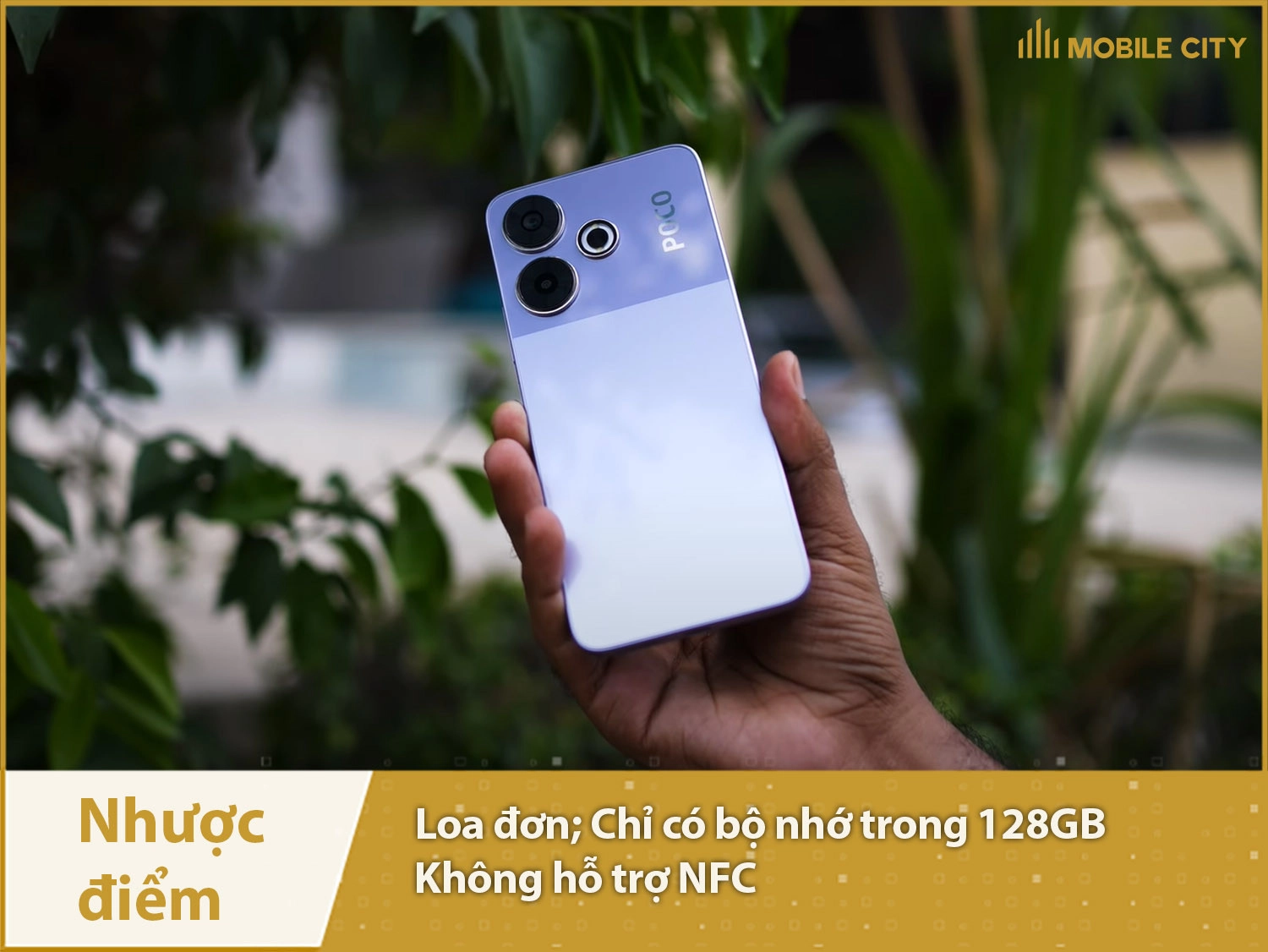 POCO M6 Plus còn có nhược điểm