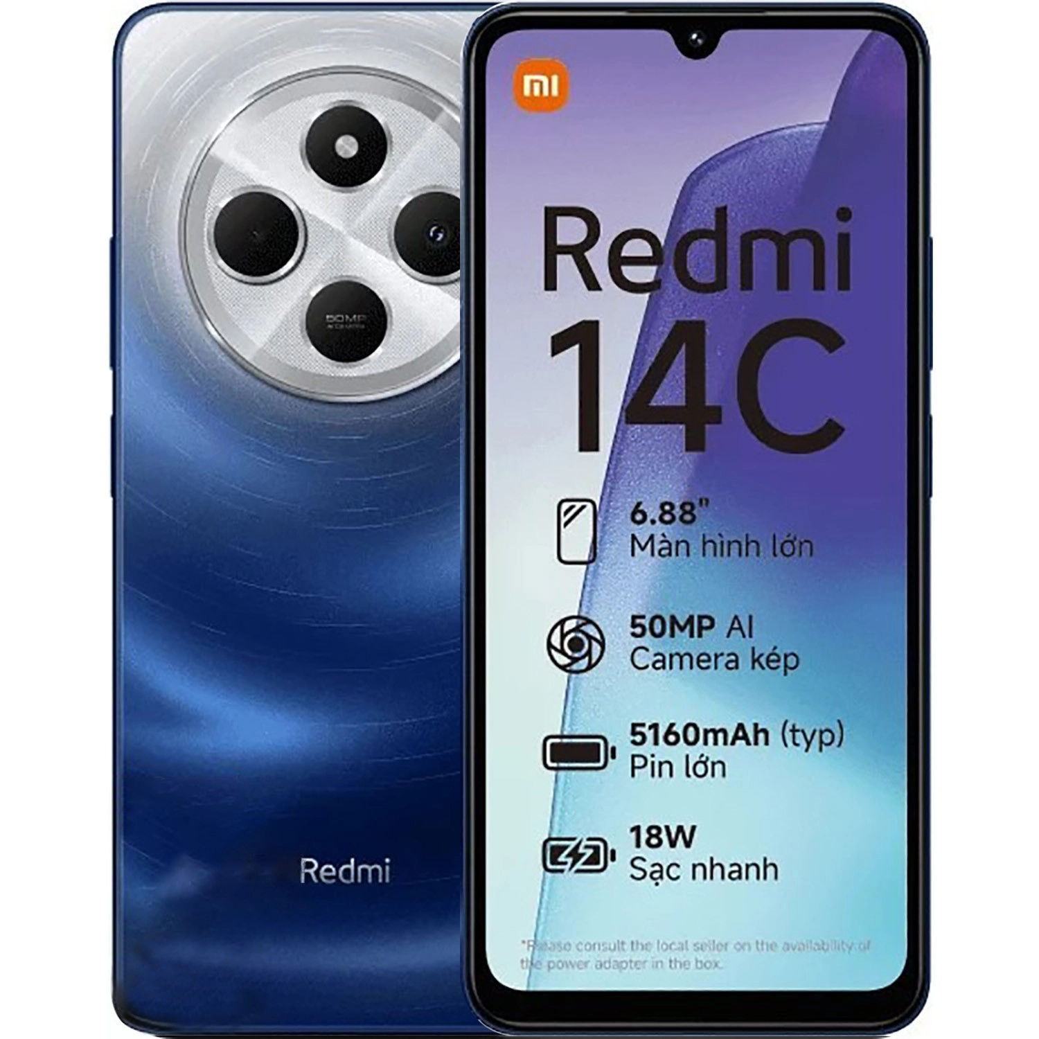 Điện thoại Xiaomi Redmi 14C Chính hãng (Helio G81 Ultra) siêu rẻ