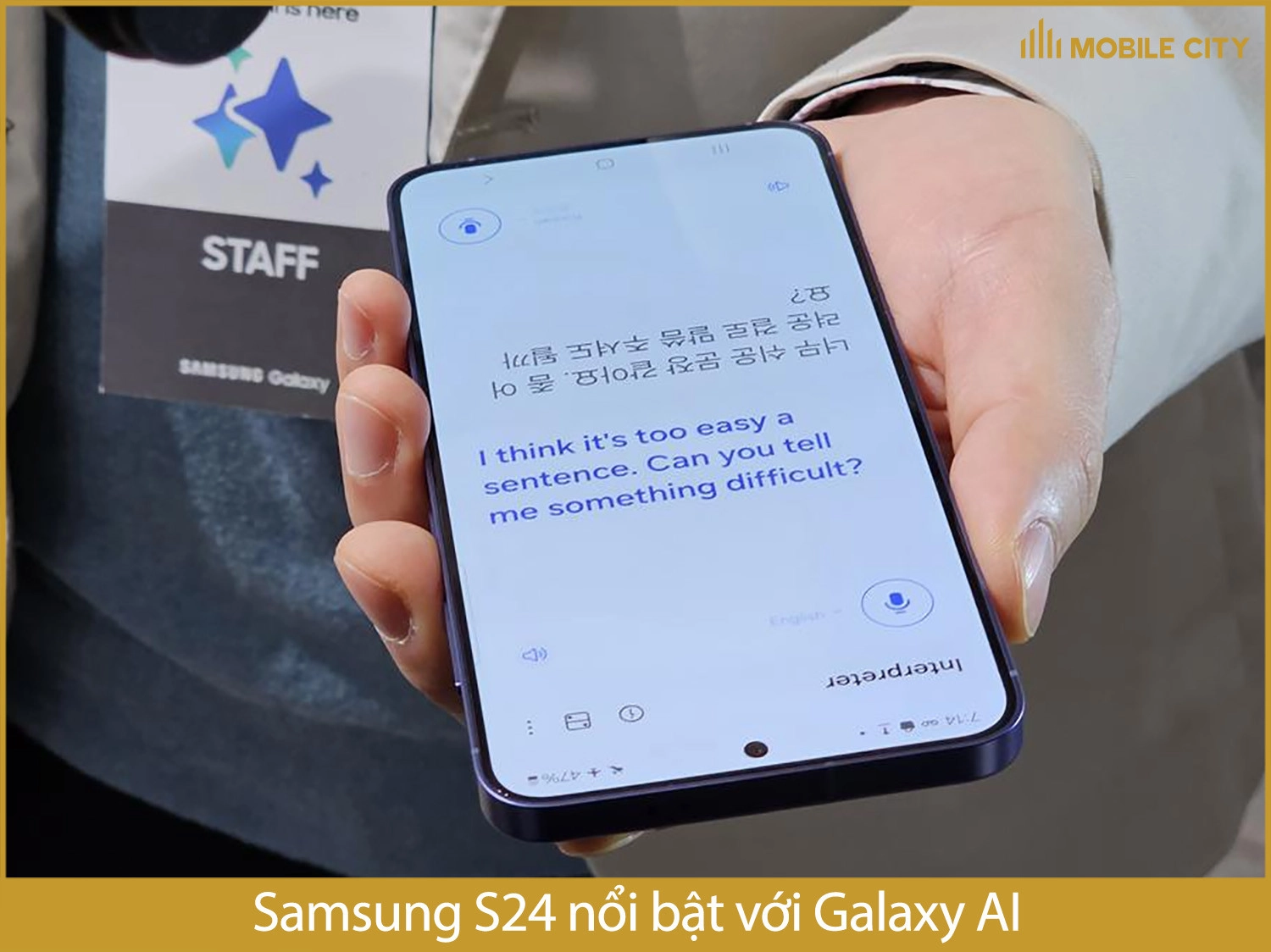 Samsung S24 cũ hỗ trợ Galaxy AI thông minh