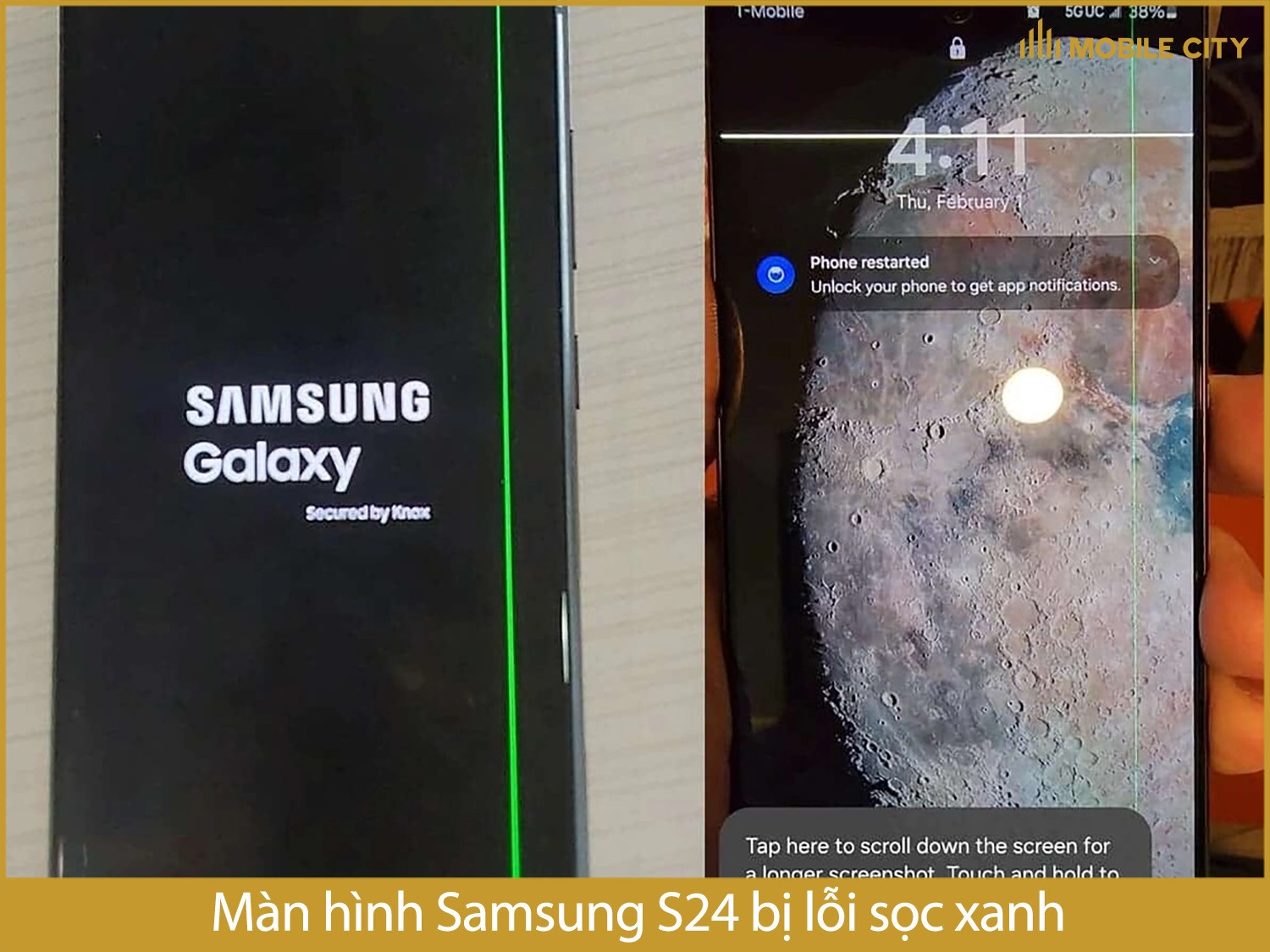 Kiểm tra màn hình Samsung S24 cũ