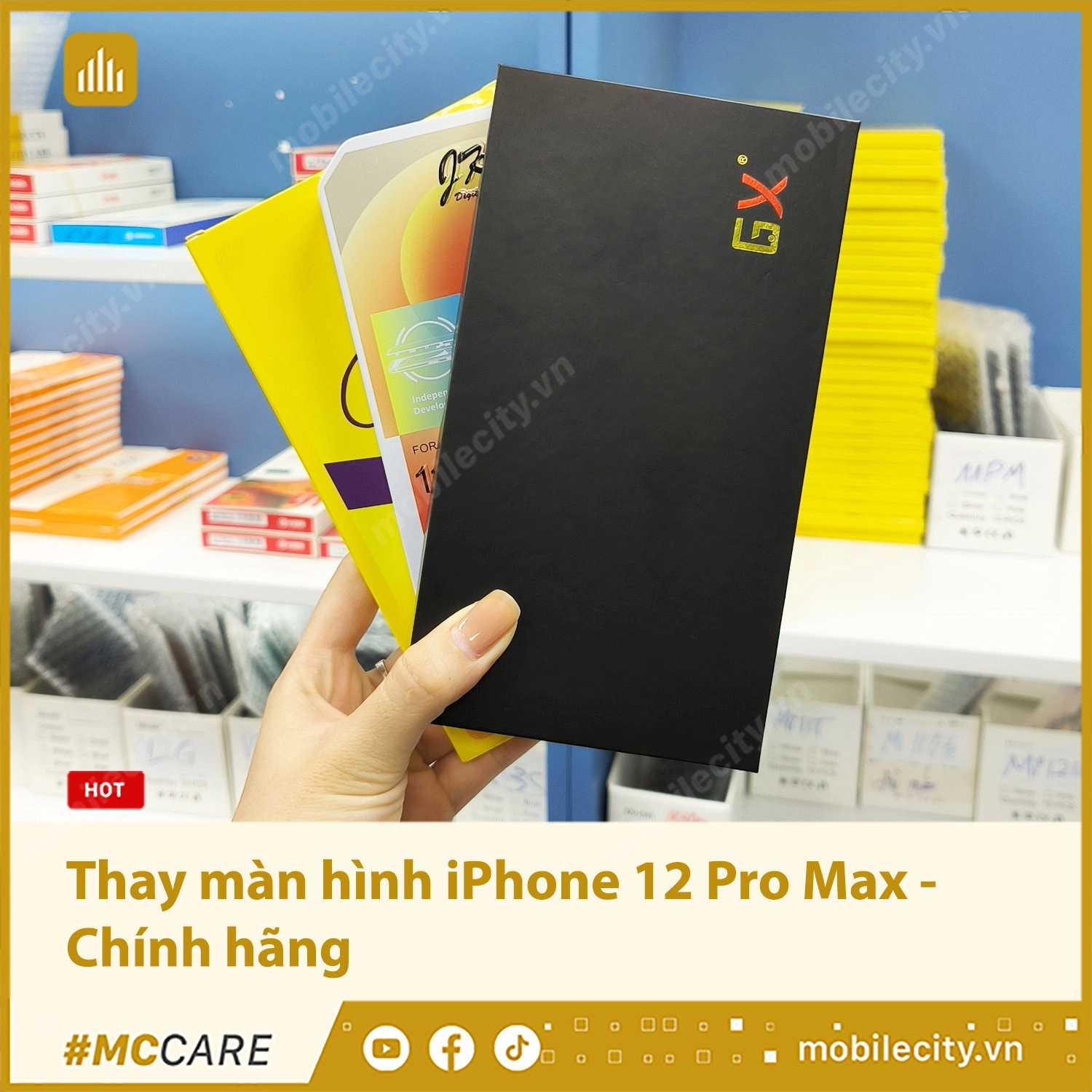 Thay màn hình iPhone 12 Pro Max - Chính hãng