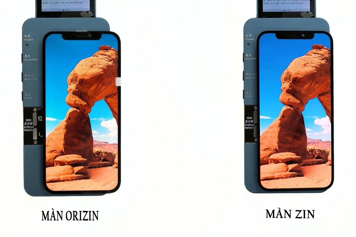 Thay màn hình Orizin iPhone 12 Pro Max, So sánh màn hình Orizin và màn hình Zin Apple