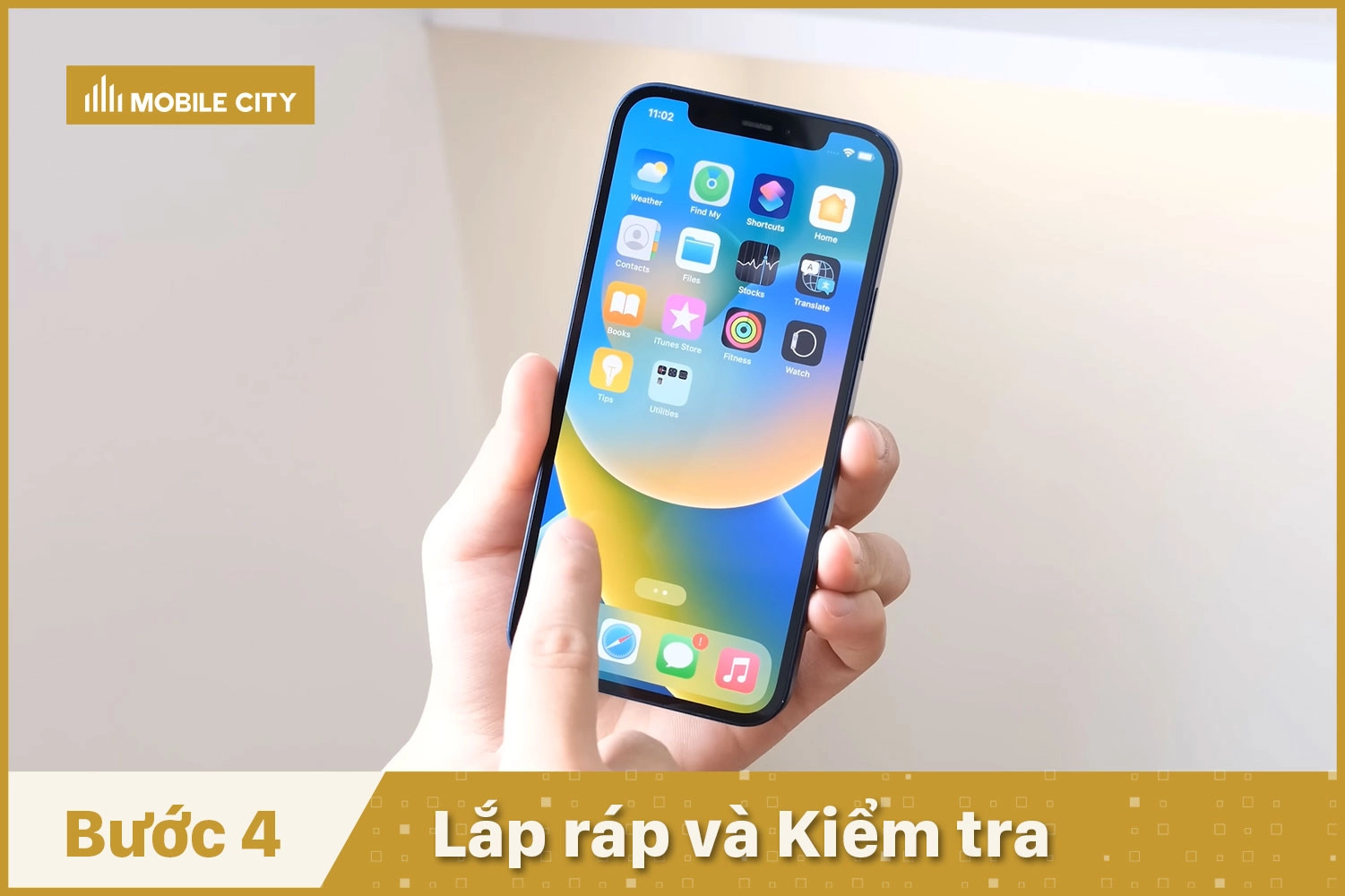 Thay Pin EU iPhone 12, lắp ráp và kiểm tra