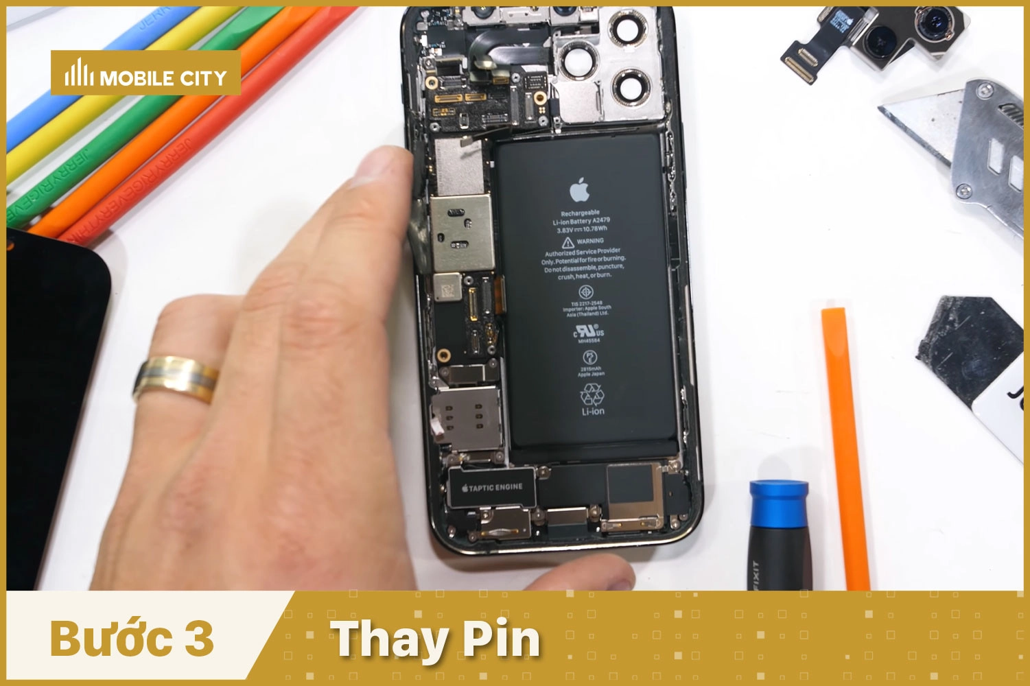 Thay Pin EU iPhone 12, thay Pin