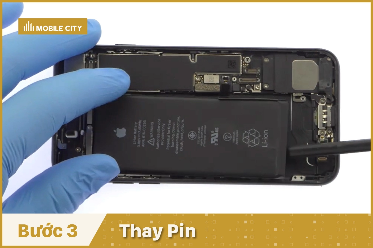 Thay Pin iPhone 7, thay Pin