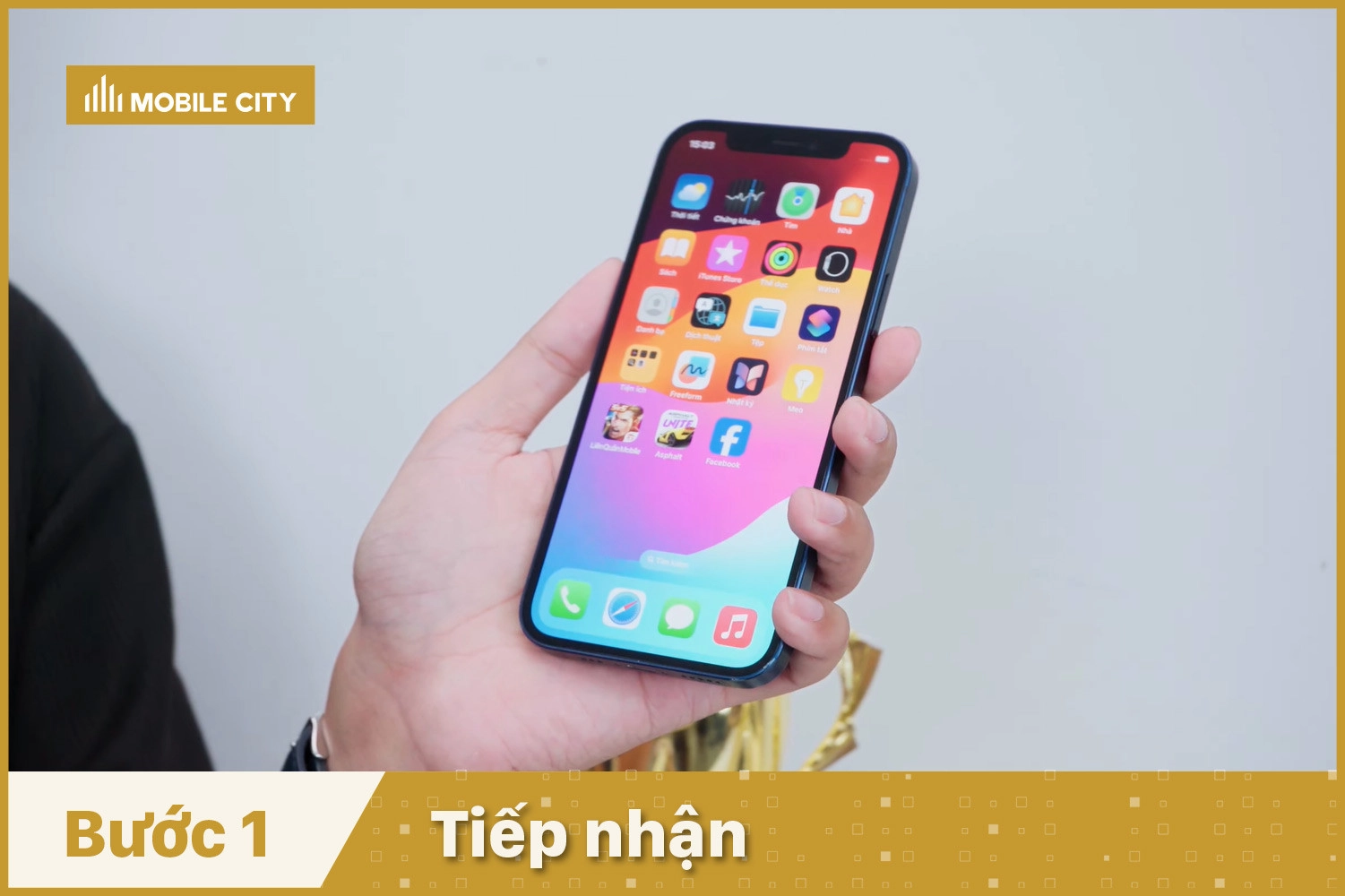 Thay Pin Pisen iPhone 12,  tiếp nhận