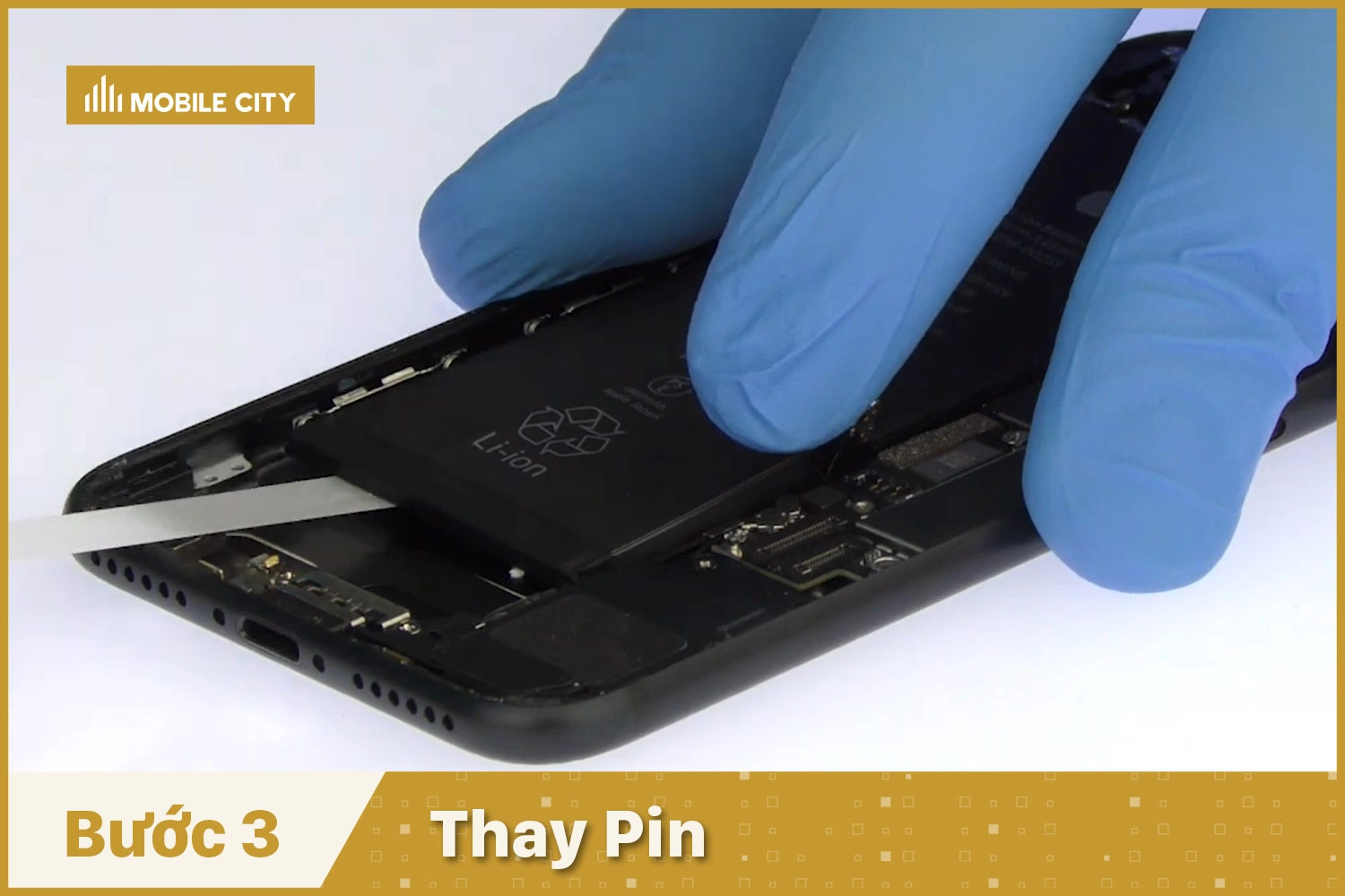 Thay Pin Pisen iPhone 7, thay Pin