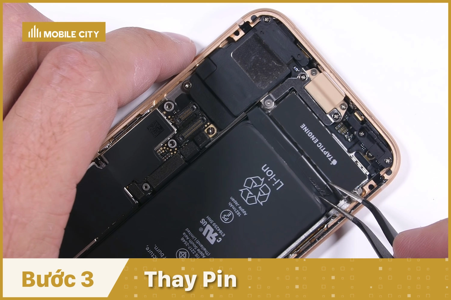 Thay Pin Pisen iPhone 8, thay Pin