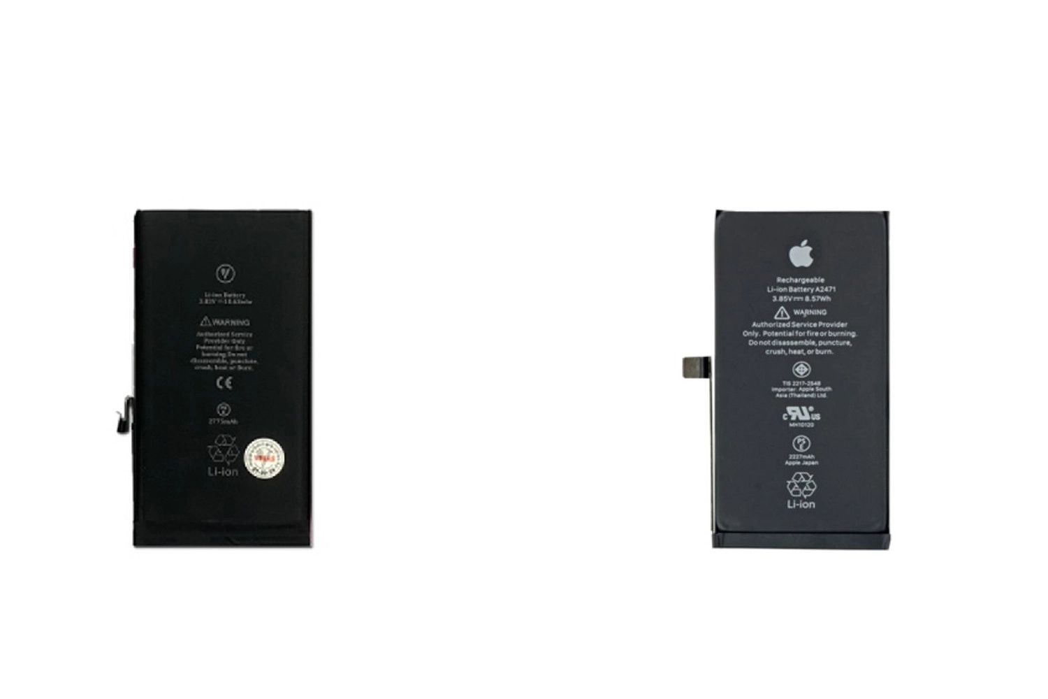 Thay Pin Vmas iPhone 12, So sánh Pin Vmas và Pin Zin Apple
