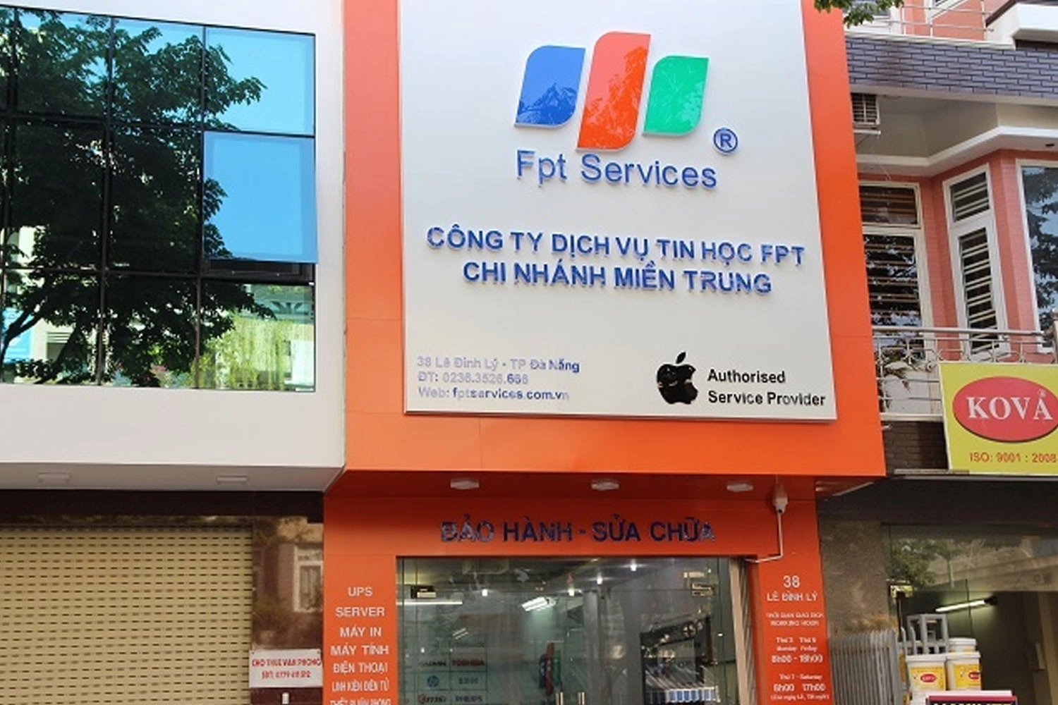 thay màn hình iPhone tại Đà Nẵng, FPT Services