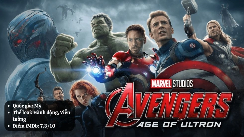 Avengers : Age of Ultron - Avengers: Đế Chế Ultron