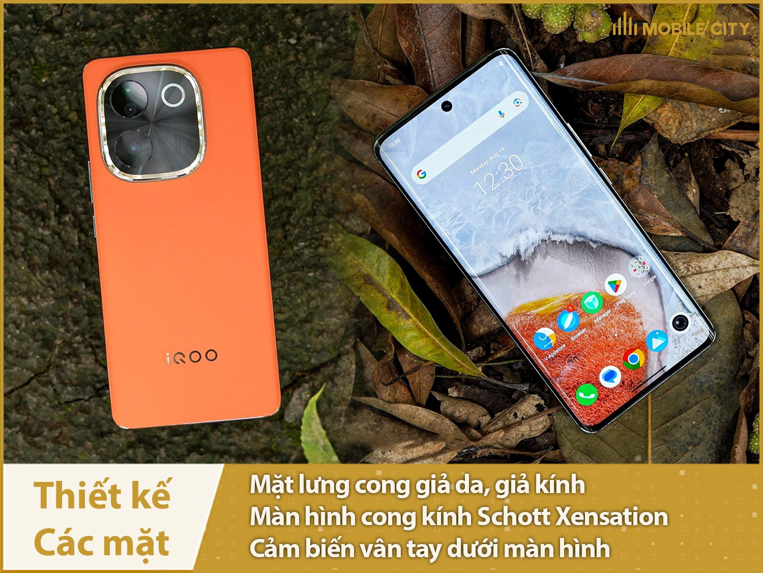 Thiết kế Vivo iQOO Z9s Pro cao cấp với màn hình cong