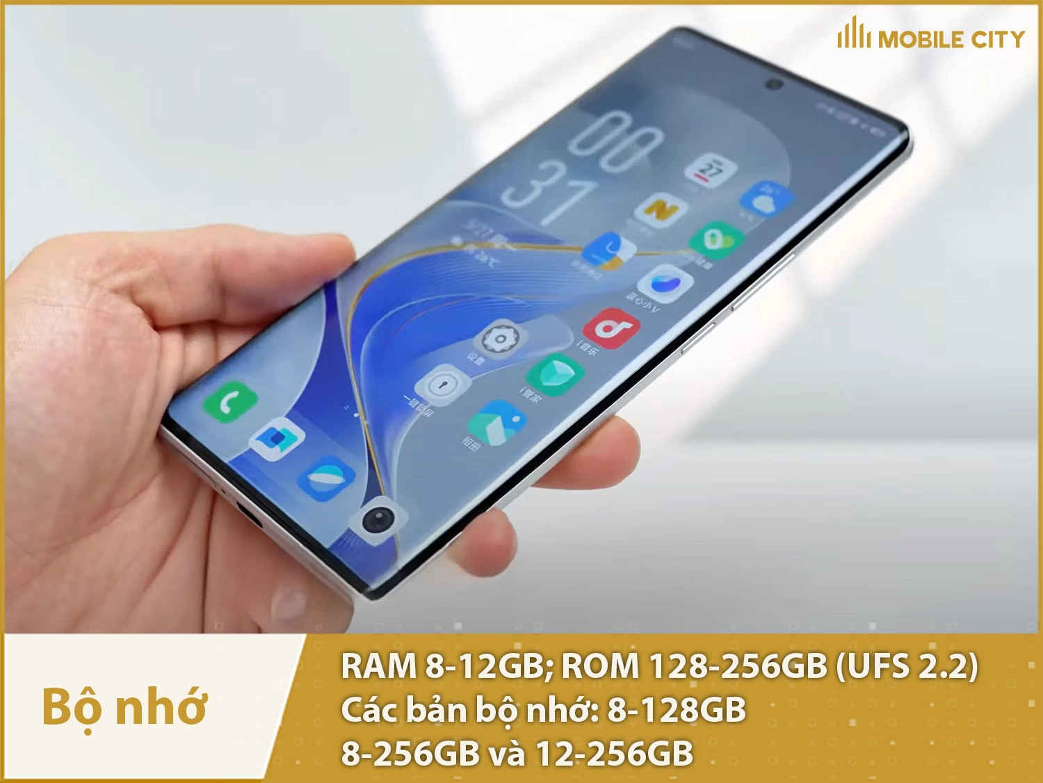 Vivo iQOO Z9s có các phiên bản bộ nhớ: 8-128GB, 8-256GB và 12-256GB