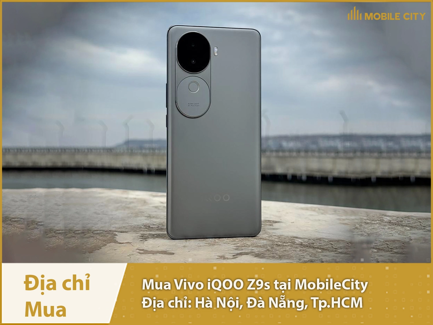 Địa chỉ mua Vivo iQOO Z9s tại MobileCity