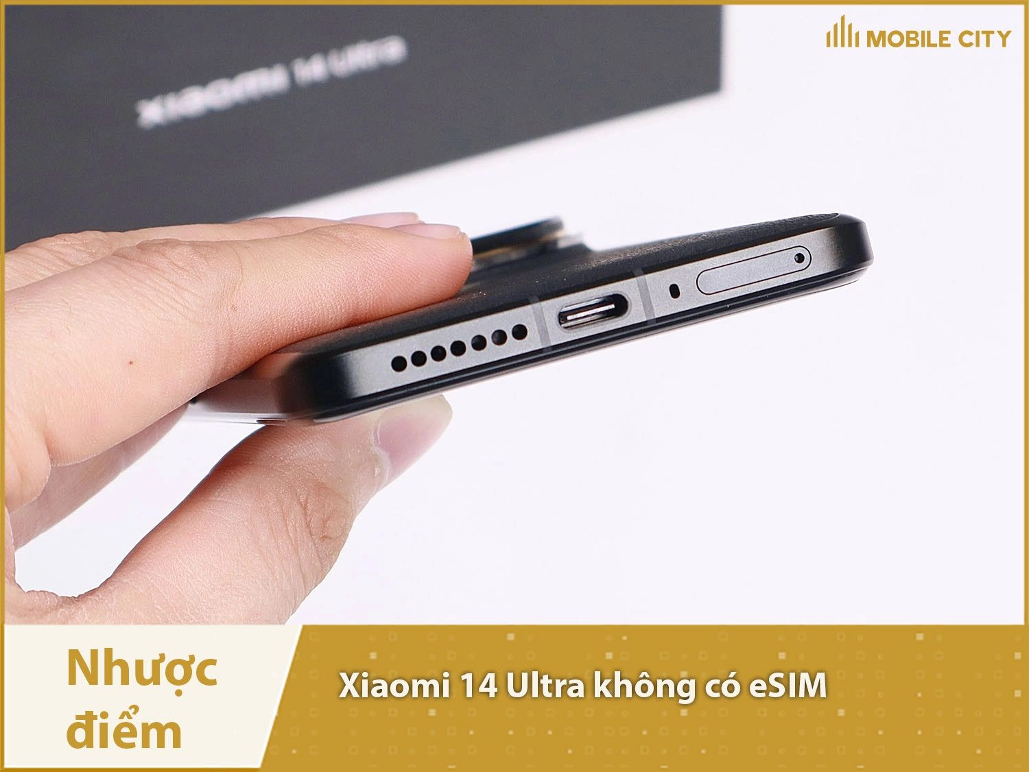 Xiaomi 14 Ultra không hỗ trợ eSIM