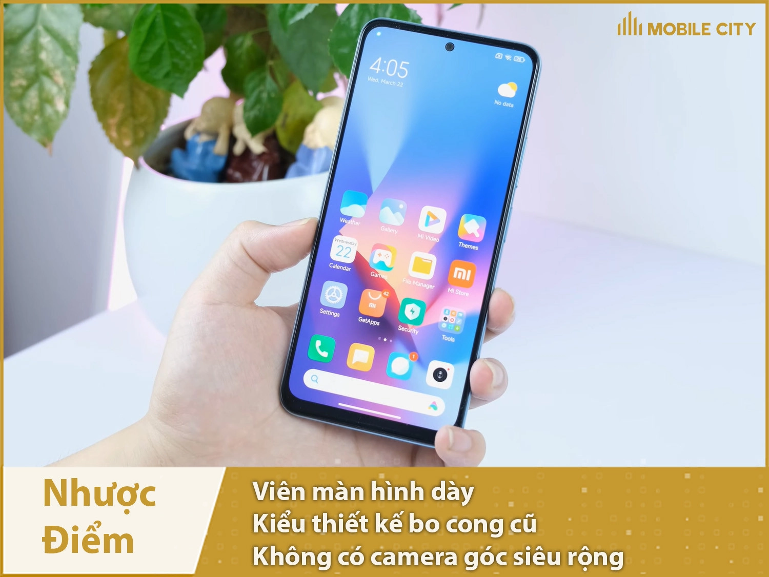 Redmi Note 12 5G vẫn còn nhược điểm