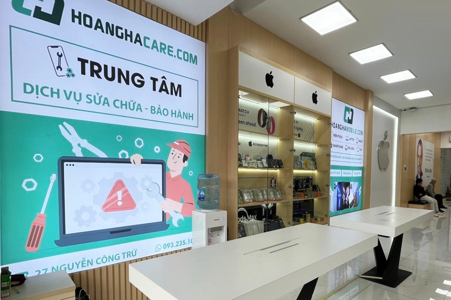 ép kính iPhone tại Hai Bà Trưng, hoàng hà mobile