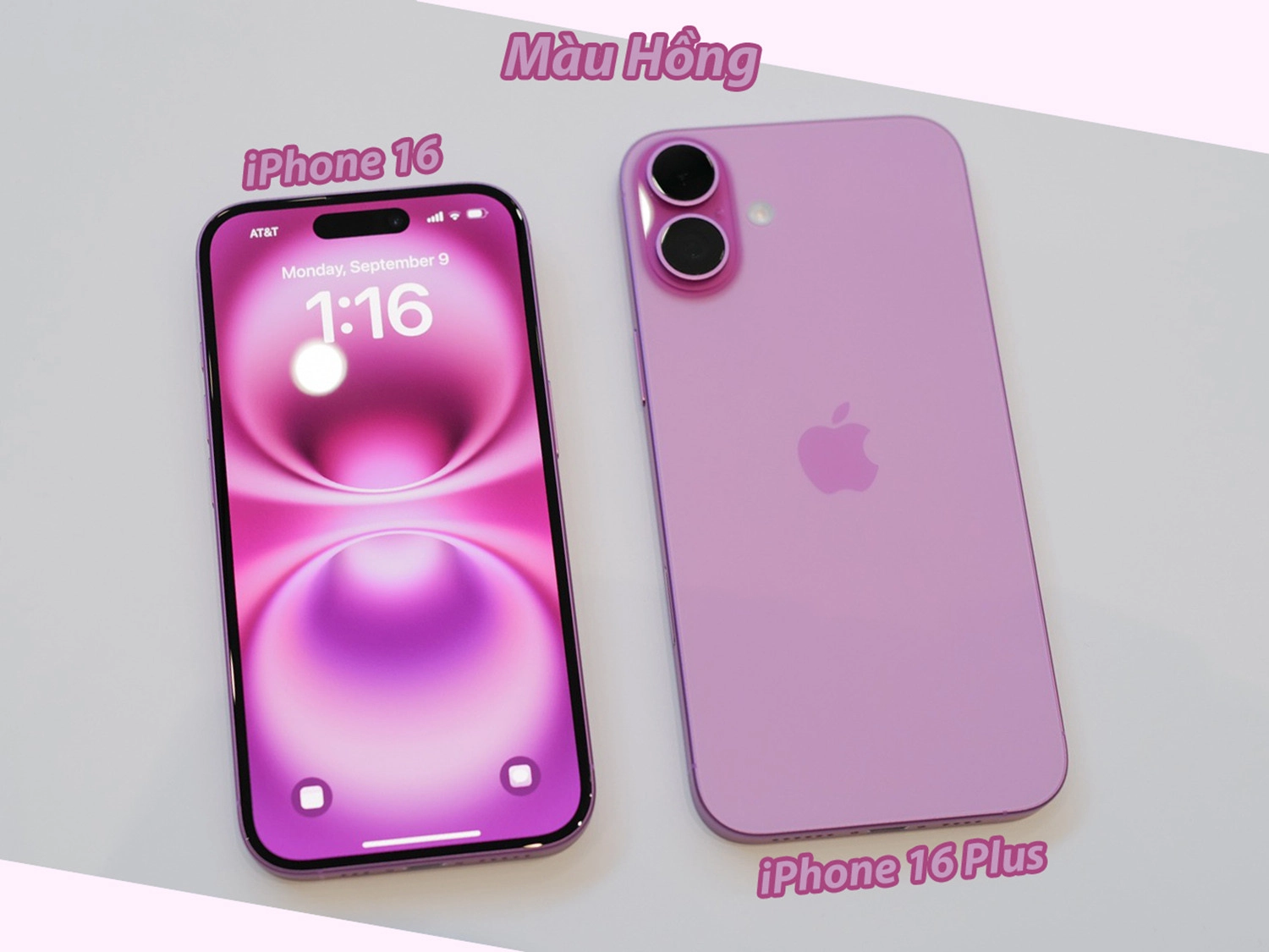 iPhone 16 Hồng