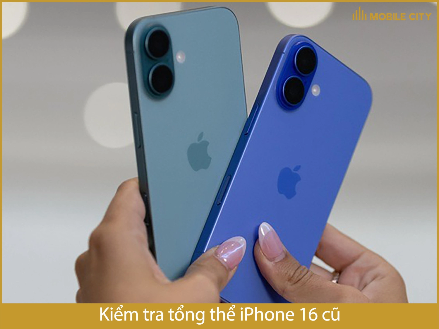 Kiểm tra tổng thể iPhone 16 cũ