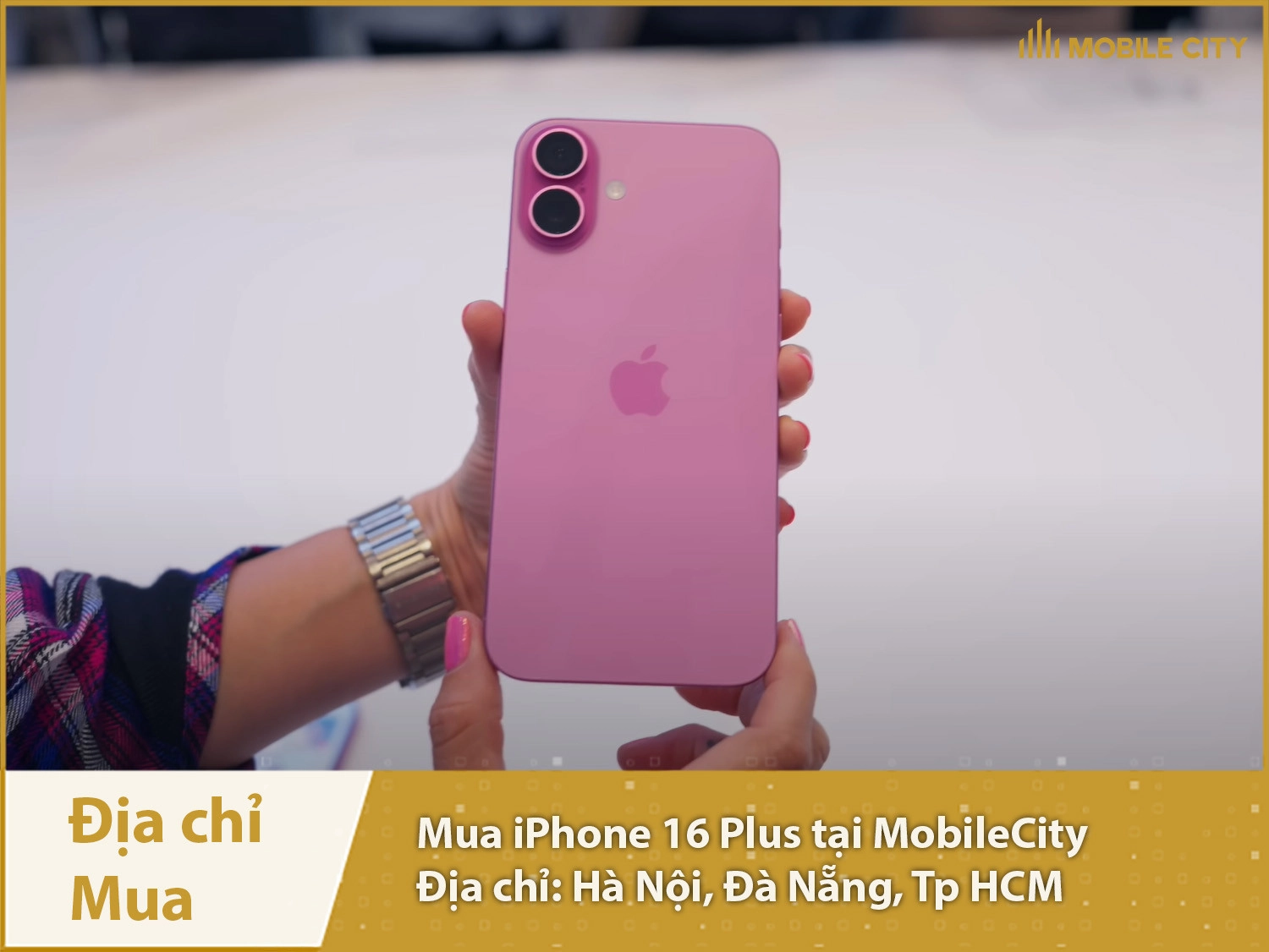 Địa chỉ mua iPhone 16 Plus tại Hà Nội, Đà Nẵng, Tp HCM