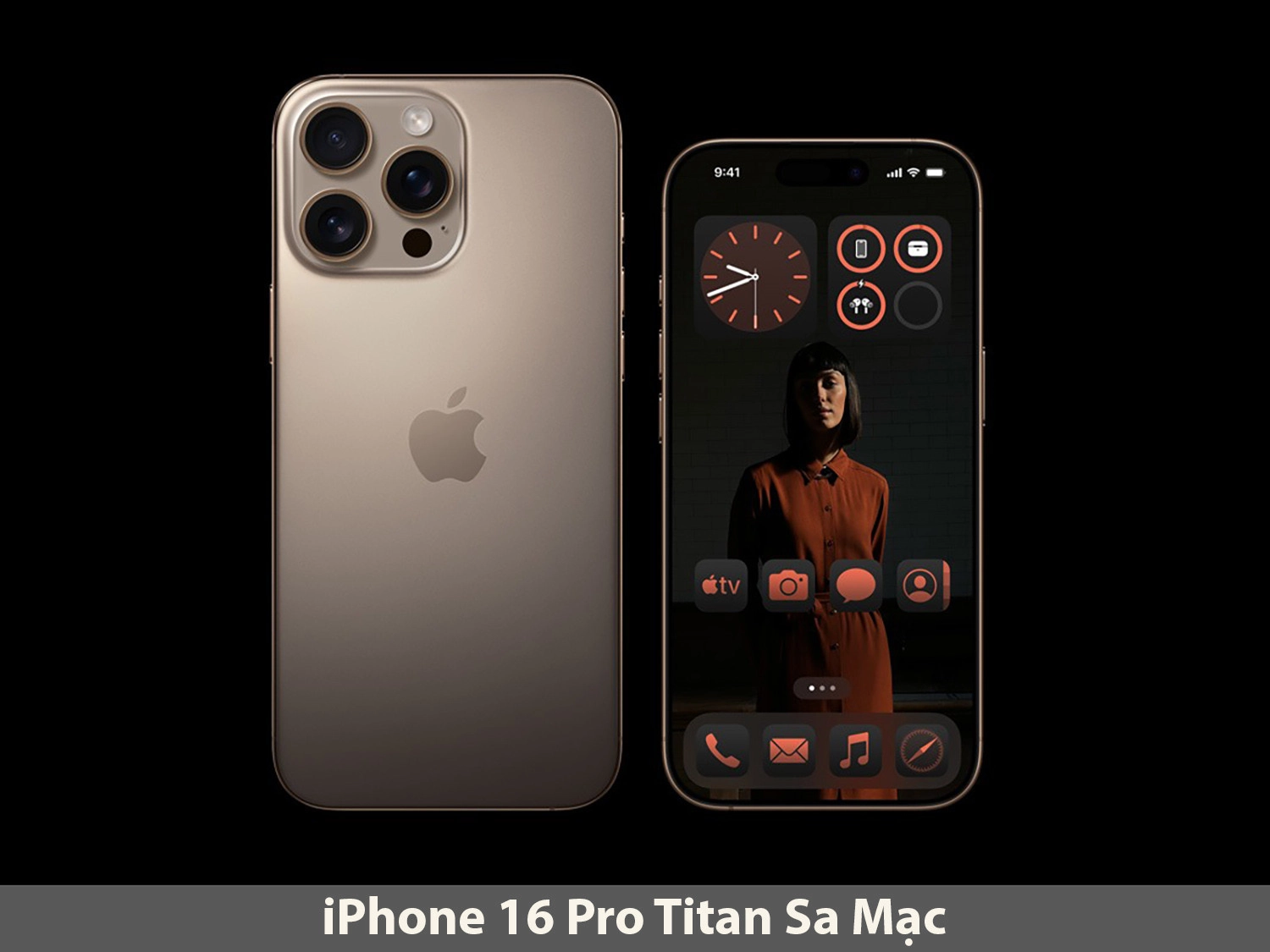 iPhone 16 Pro Titan Sa Mạc