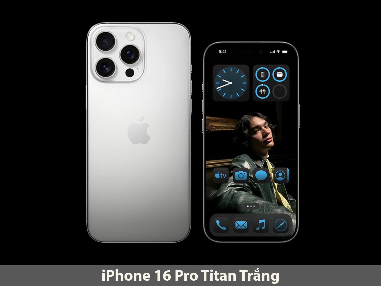 iPhone 16 Pro Titan Trắng