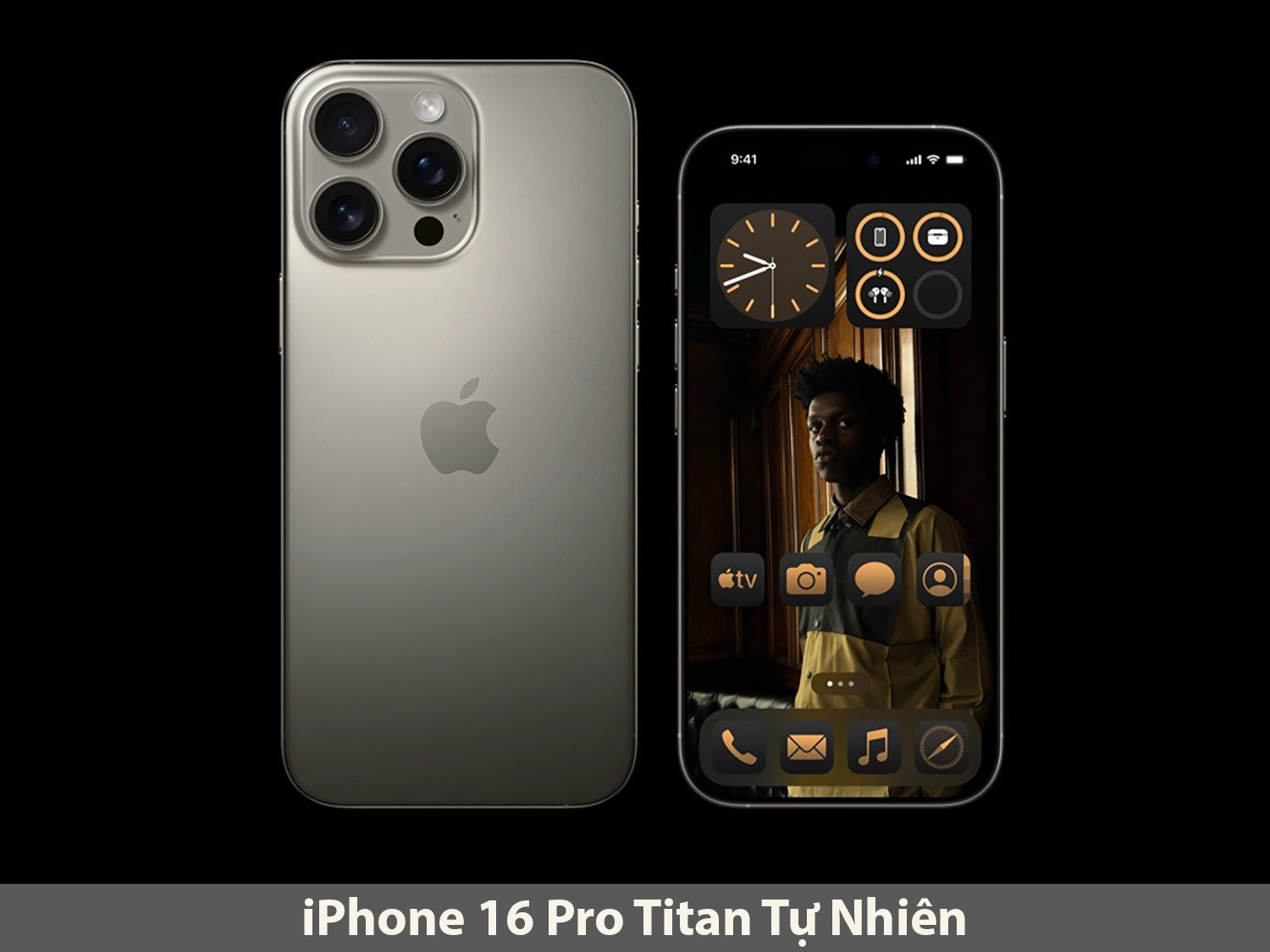 iPhone 16 Pro Titan Tự nhiên