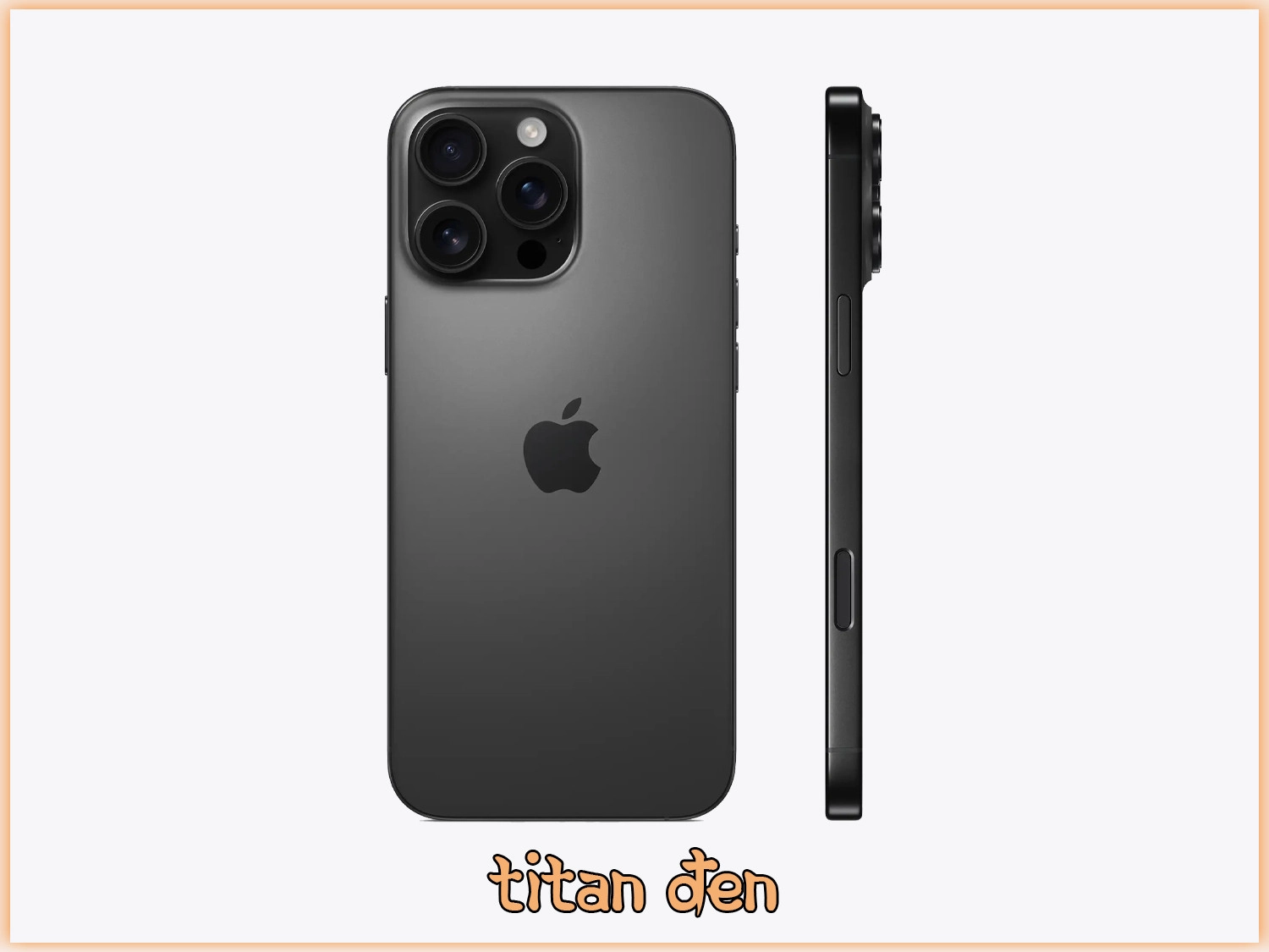 iPhone 16 Pro Max Titan Đen