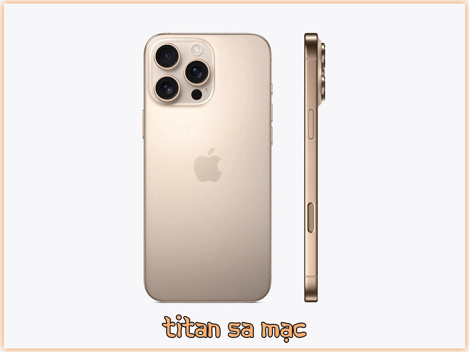 iPhone 16 Pro Max Titan Sa Mạc