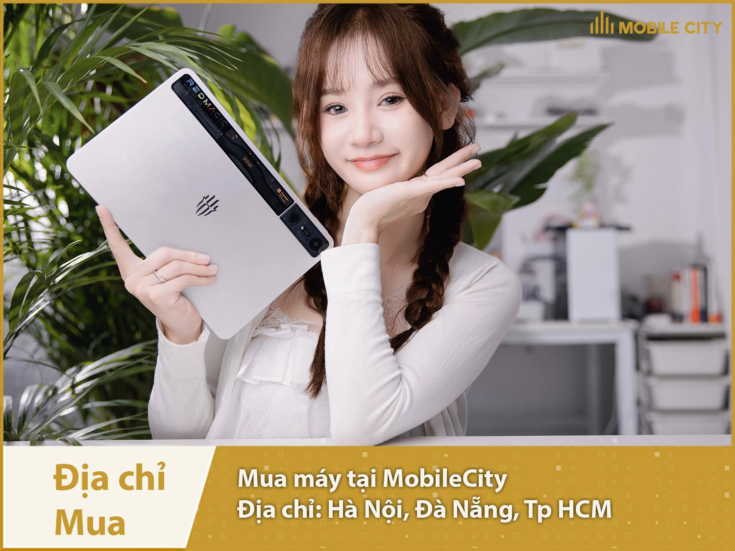 Địa chỉ mua Nubia Red Magic Gaming Tablet Pro tại Hà Nội, Đà Nẵng, Tp HCM