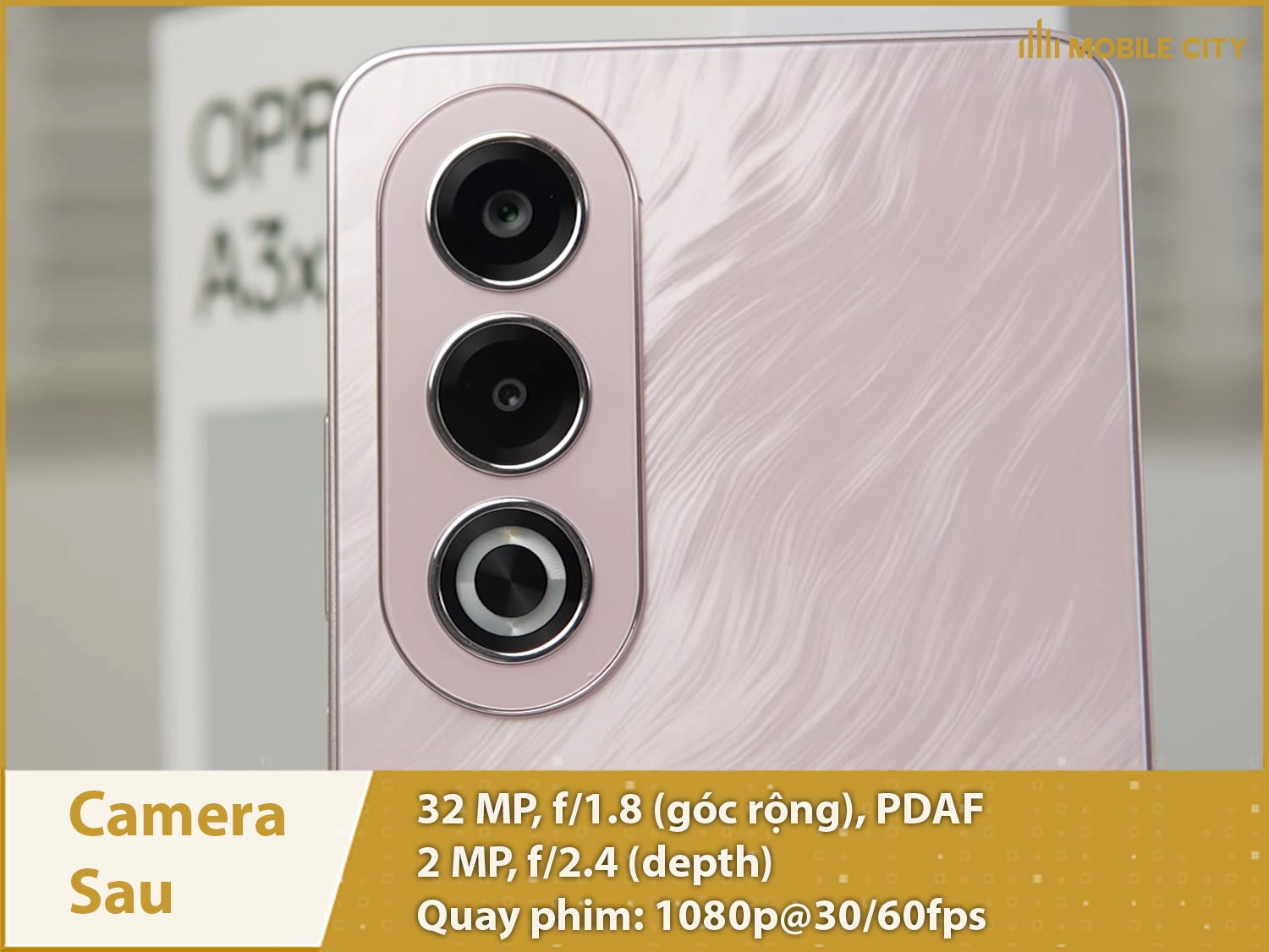 Camera kép 32MP; Quay phim 1080p