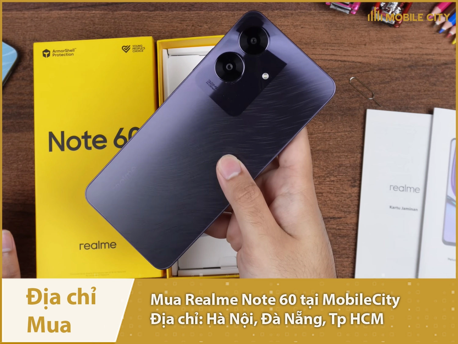 Mua Realme Note 60 tại Hà Nội, Đà Nẵng, Tp HCM