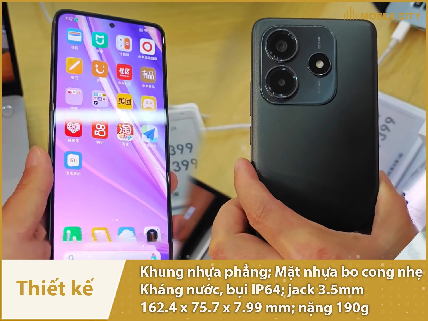 Thiết kế cao cấp, sang trọng, đạt tiêu chuẩn IP64