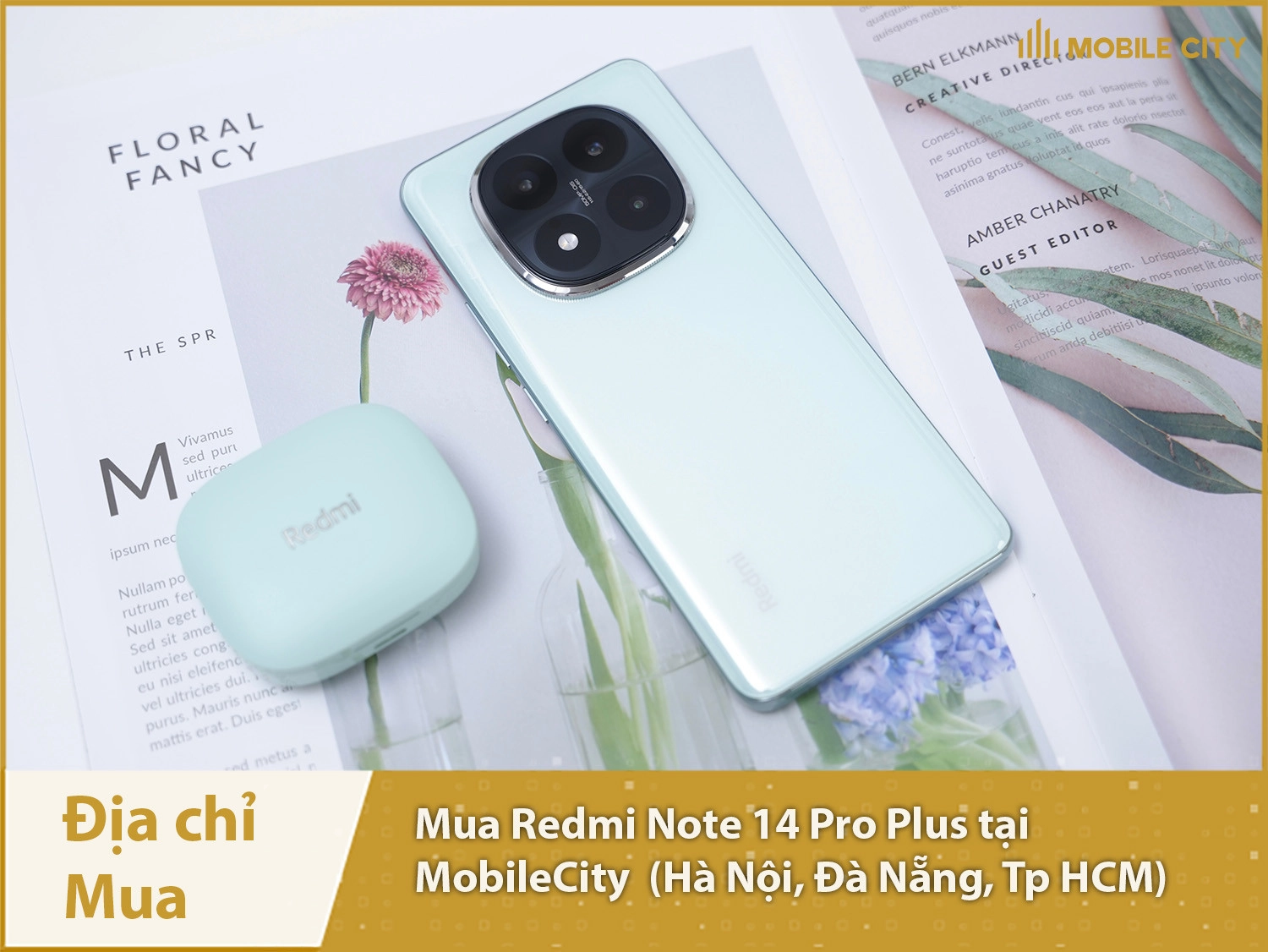 Địa chỉ mua Redmi Note 14 Pro Plus tại Hà Nội, Đà Nẵng, Tp HCM