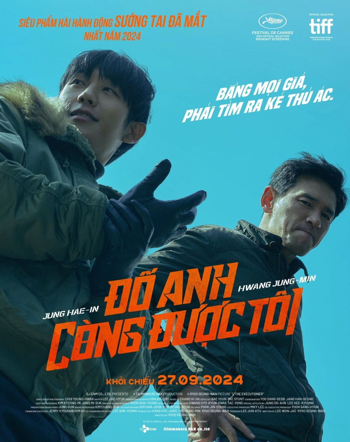 Poster phim có sự xuất hiện của hai nhân vật chính là Seo Do-cheol và Park Sun-woo