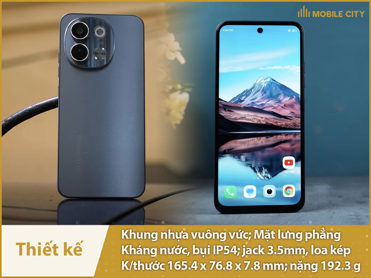 Thiết kế vuông vức, mới lạ với cụm camera khác biệt hoàn toàn