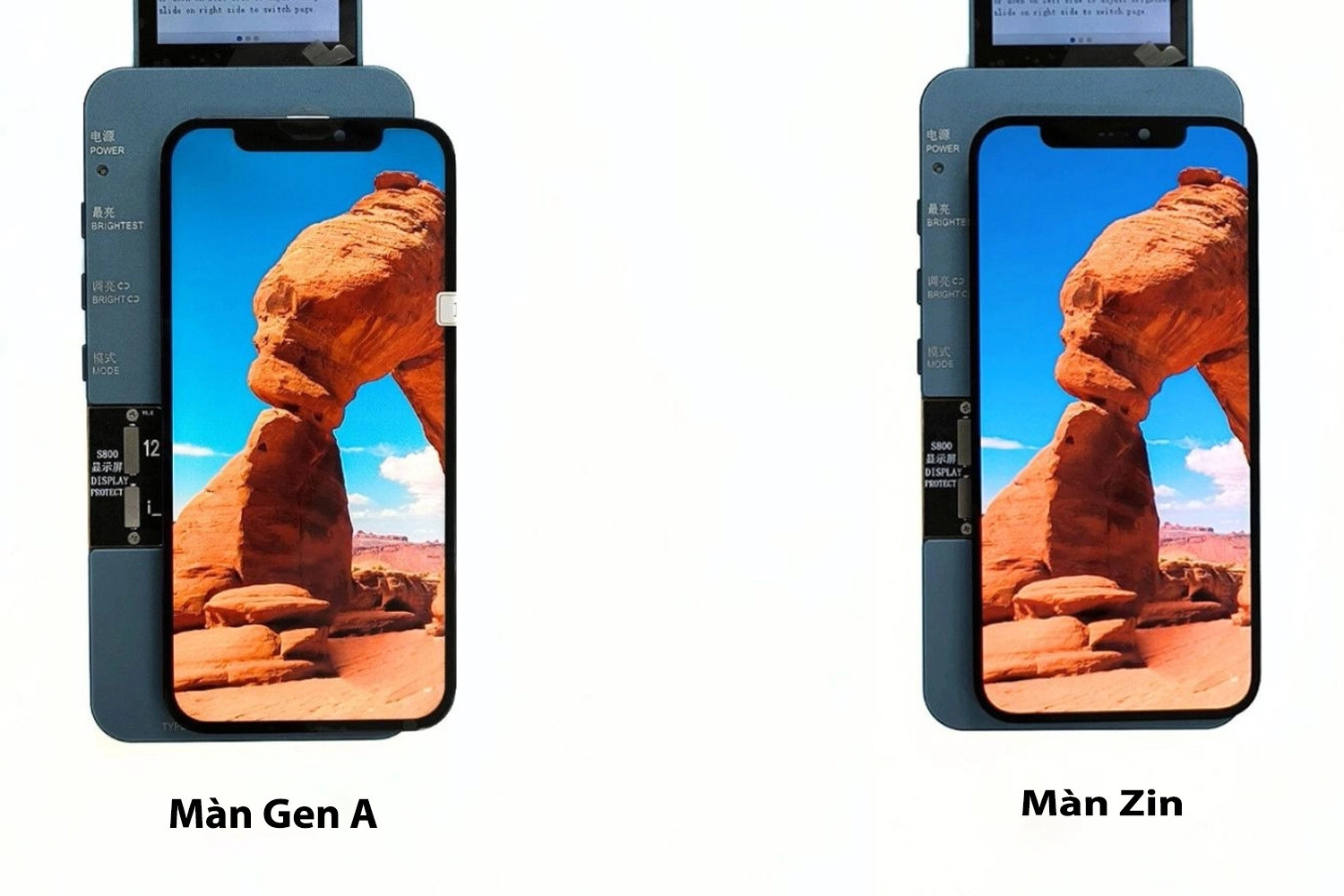 Thay màn hình Gen A iPhone 12 Pro Max, So sánh màn hình Gen A và màn hình Zin Applle